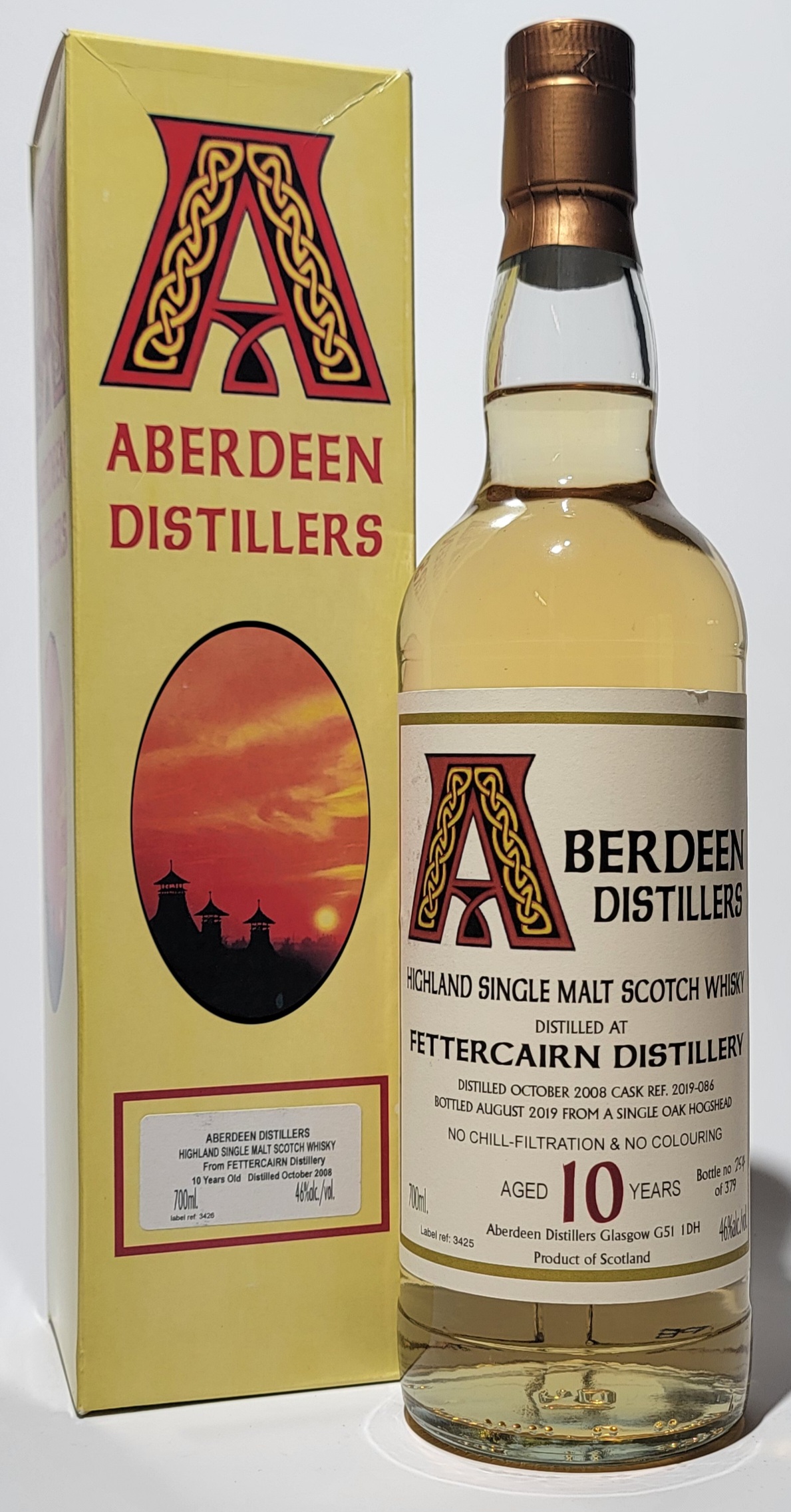 Aberdeen Distillers Fettercairn 2008 10 Years Old