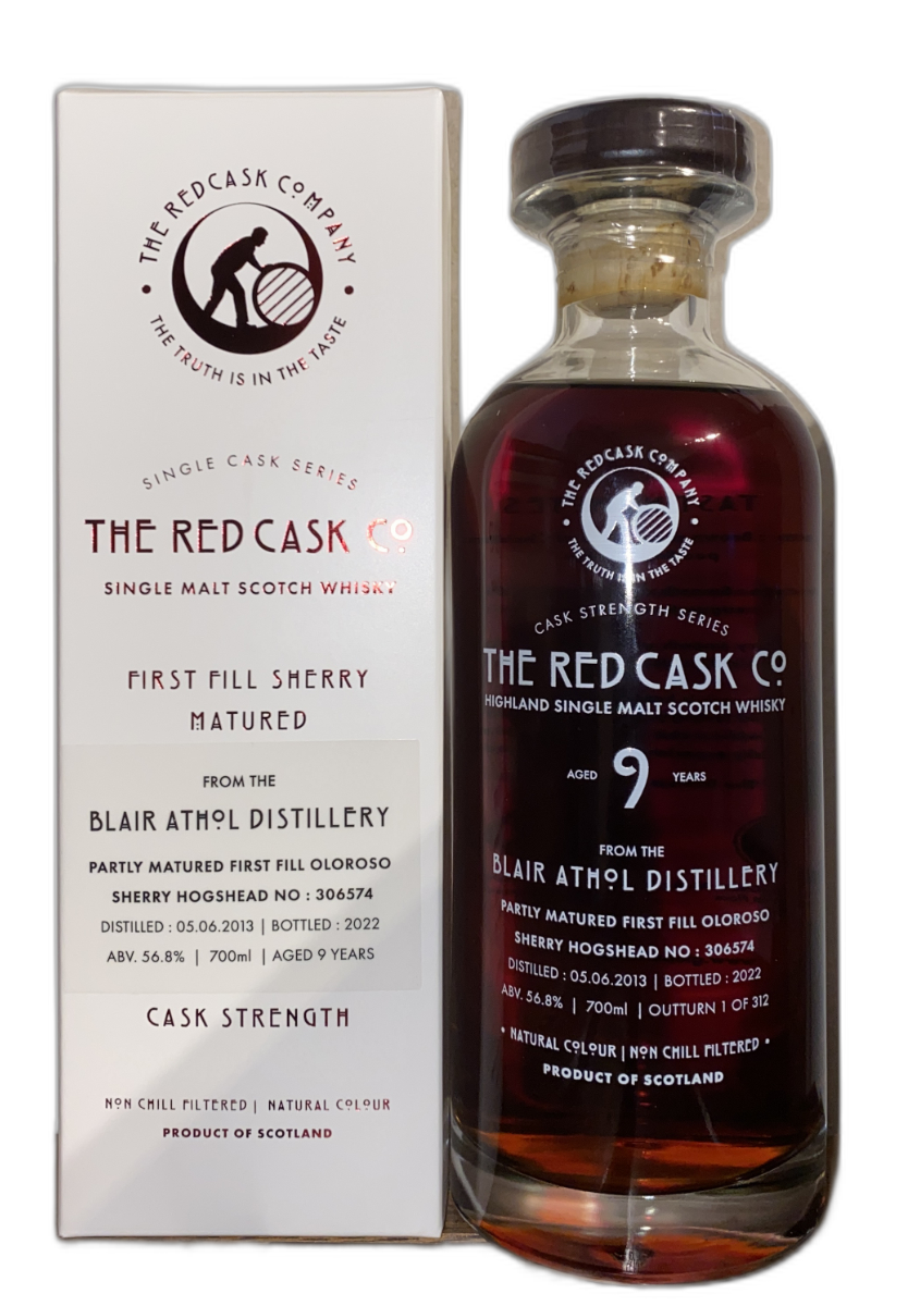 The Red Cask Company Blair Athol 2013 9 Years Old