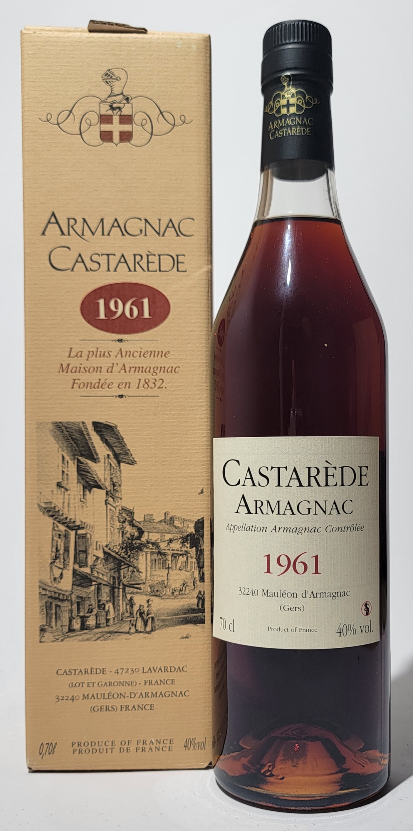 Armagnac Castarede 1961