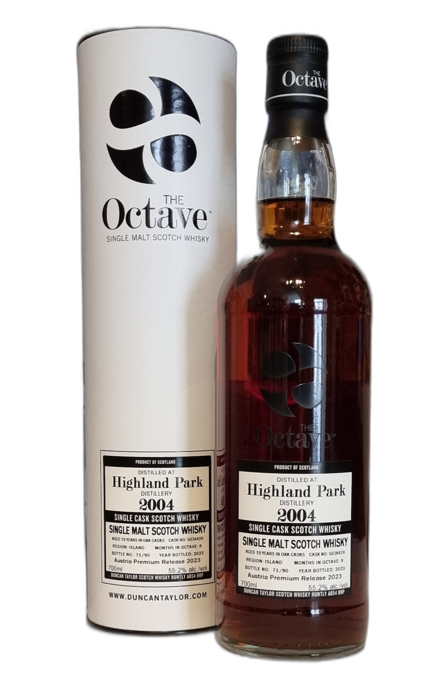 Duncan Taylor 'The Octave' Highland Park 2004  19 Years Old Austria Premium Release 2023