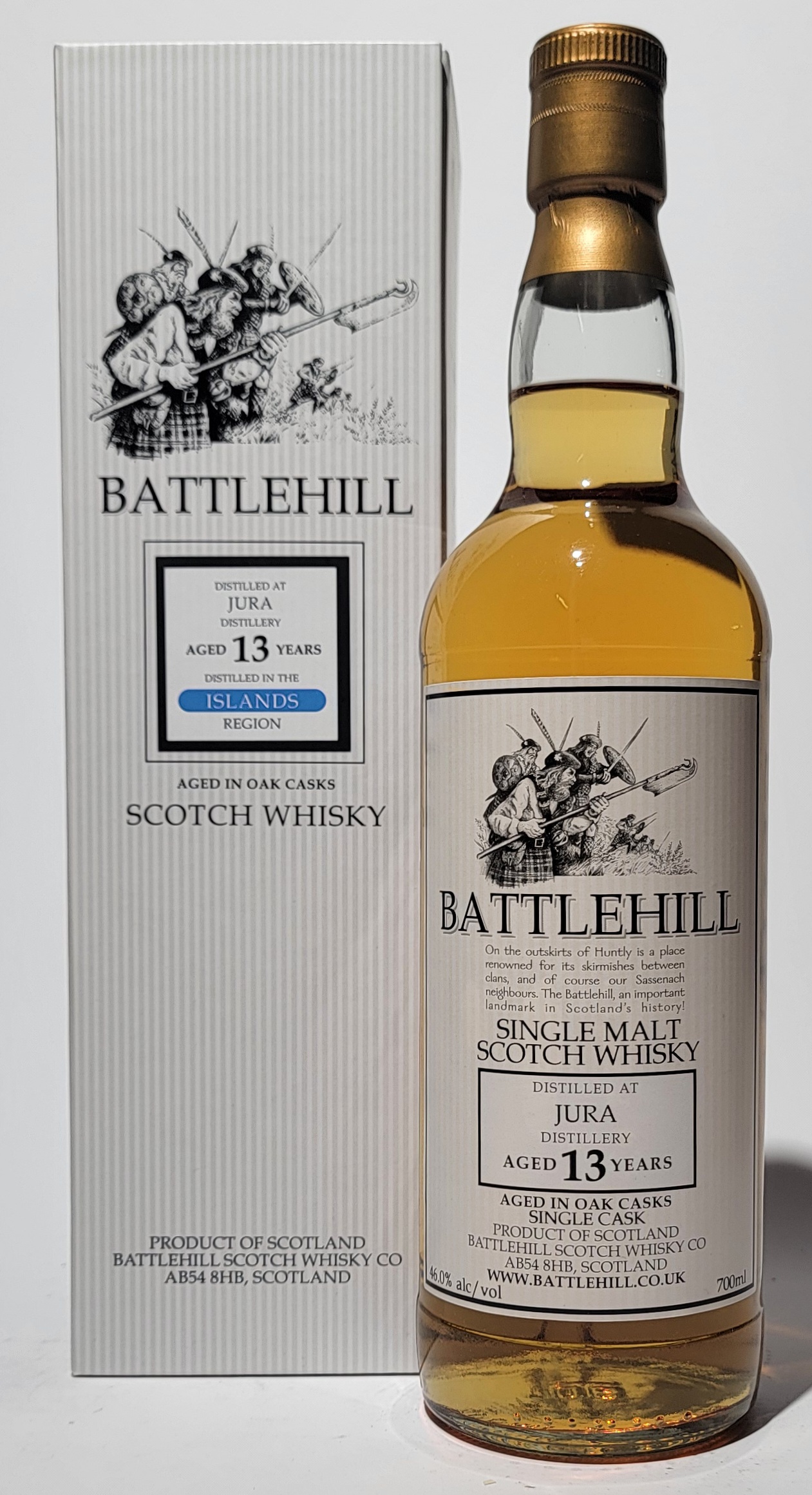 Duncan Taylor 'Battlehill' Jura 2005 13 Years Old