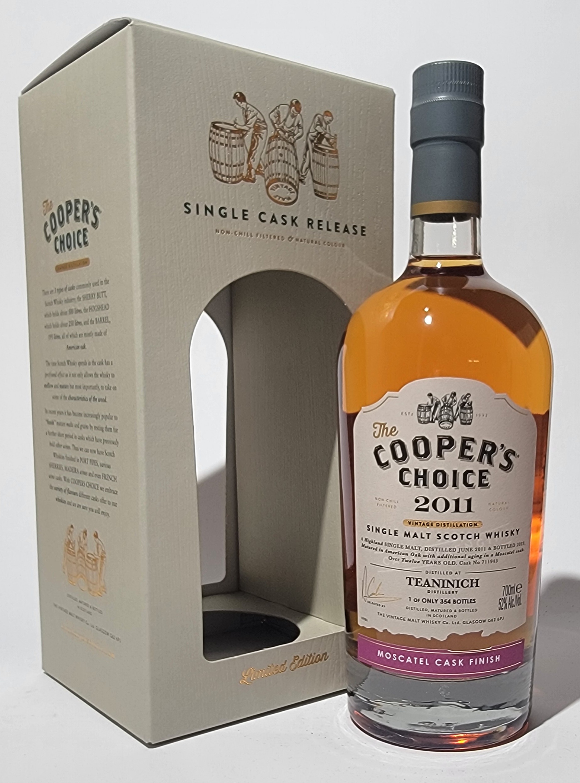 The Cooper's Choice Teaninich 2011 12 Years Old