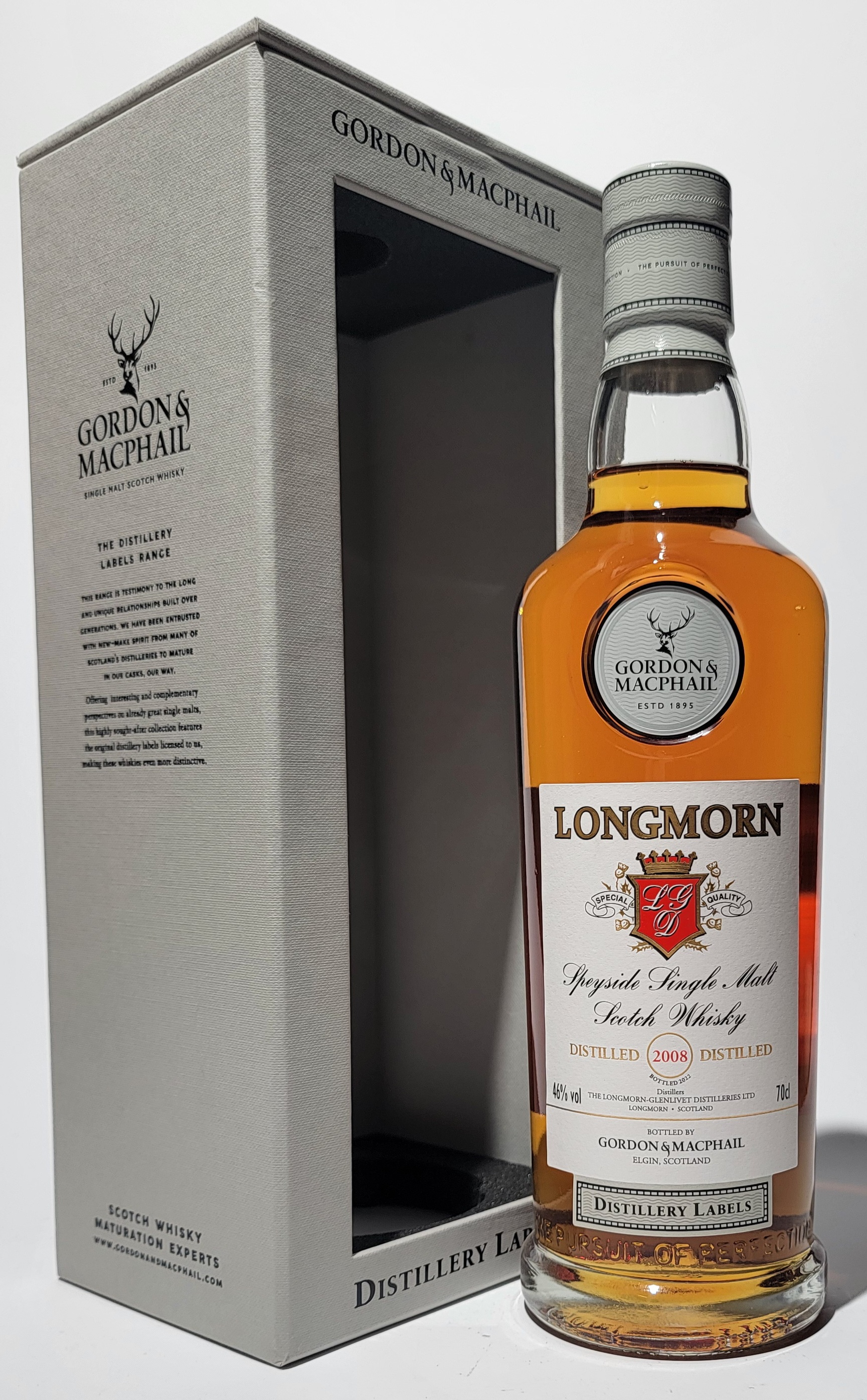 Gordon & MacPhail 'Distillery Labels' Longmorn 2008