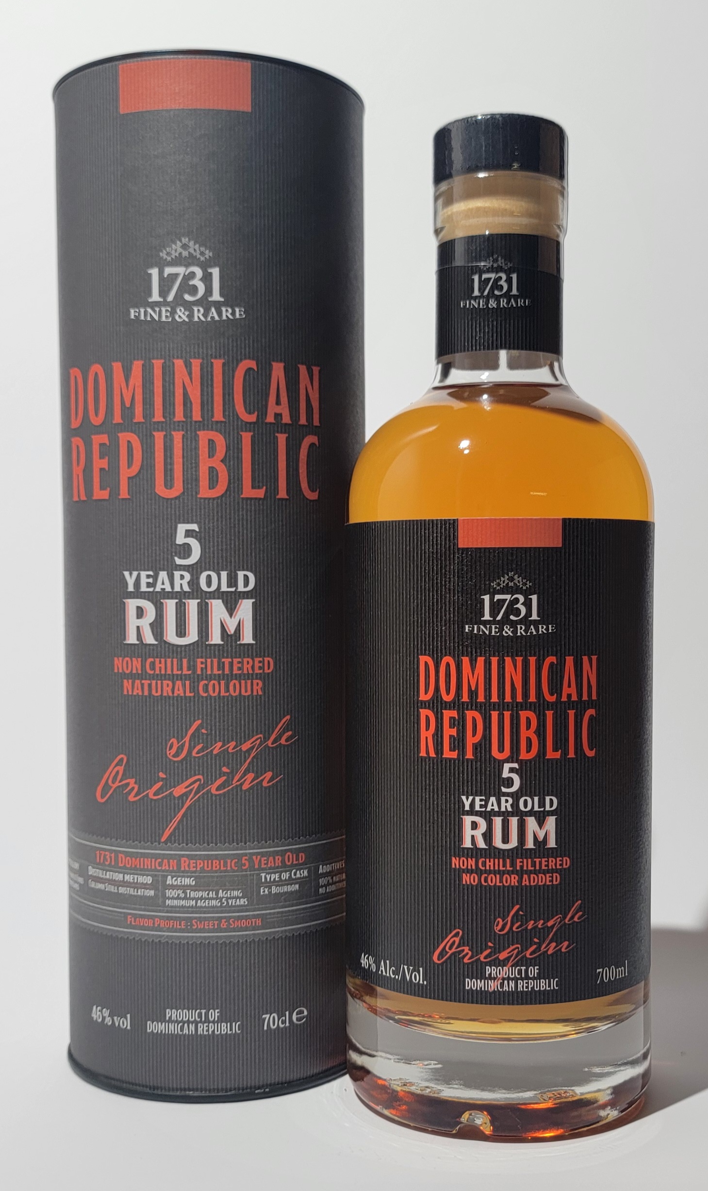 1731 Fine & Rare Dominican Republic 5 Years Old