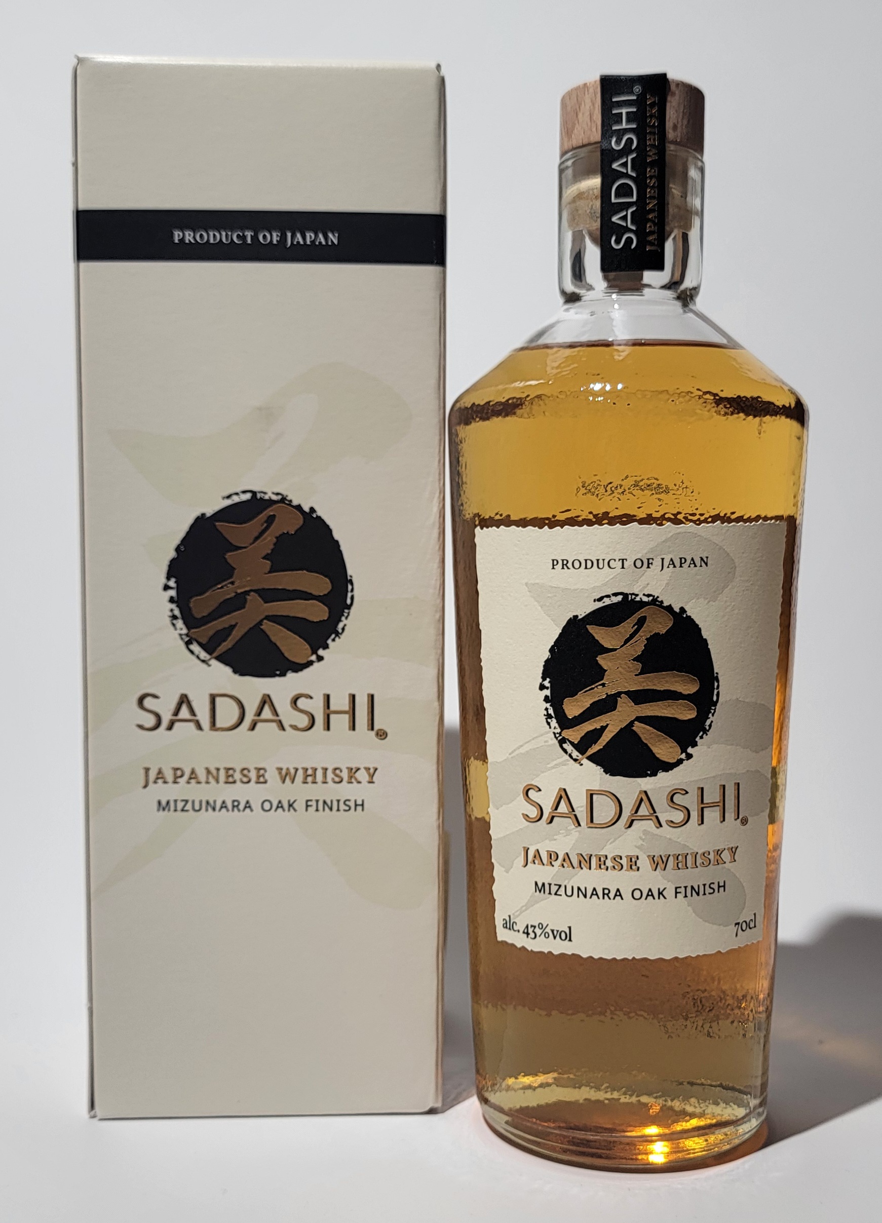 Sadashi Mizunara Oak Finish Japanese Whisky