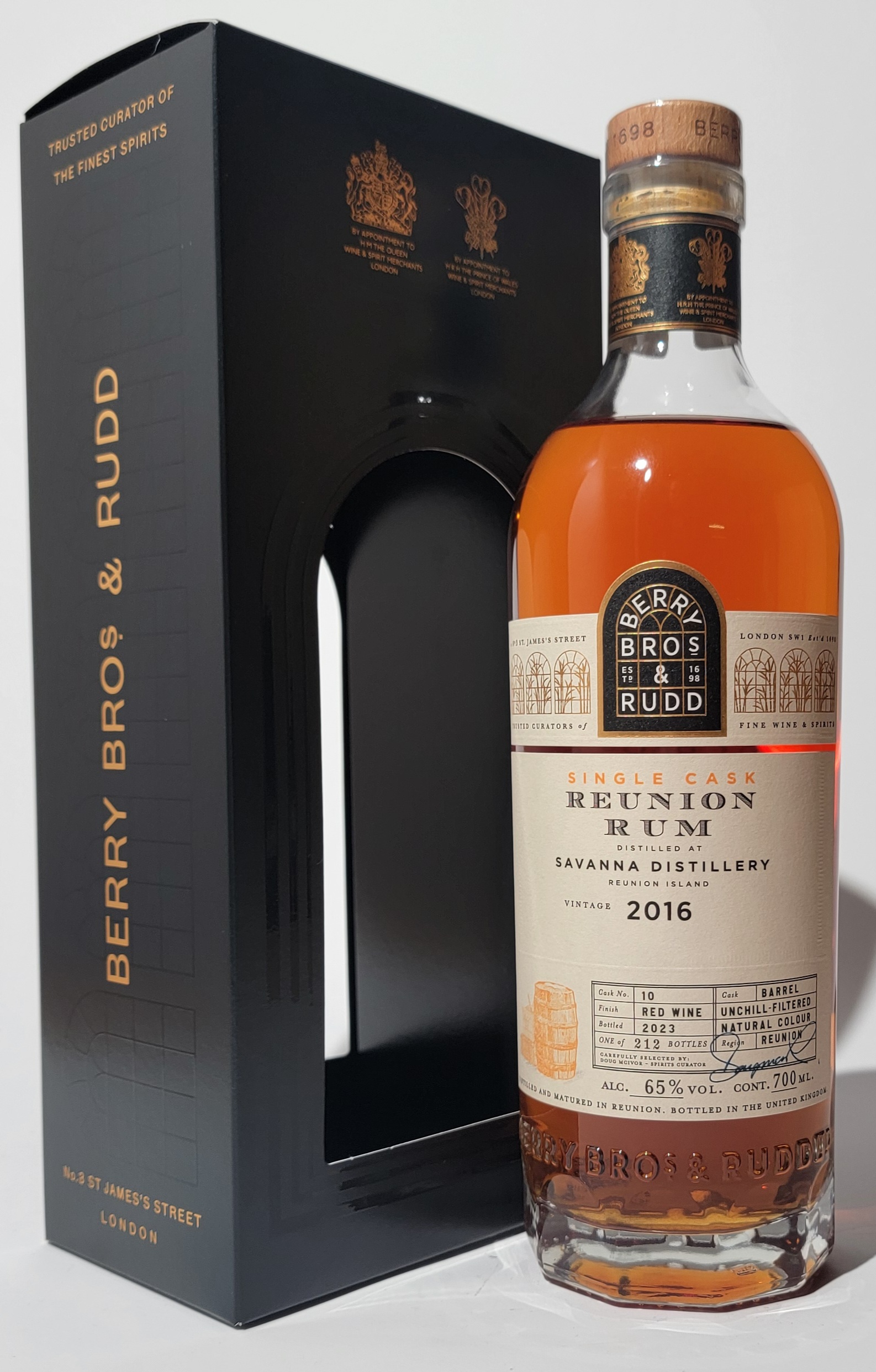 Berry Bros. & Rudd Réunion Rum 2016 7 Years Old