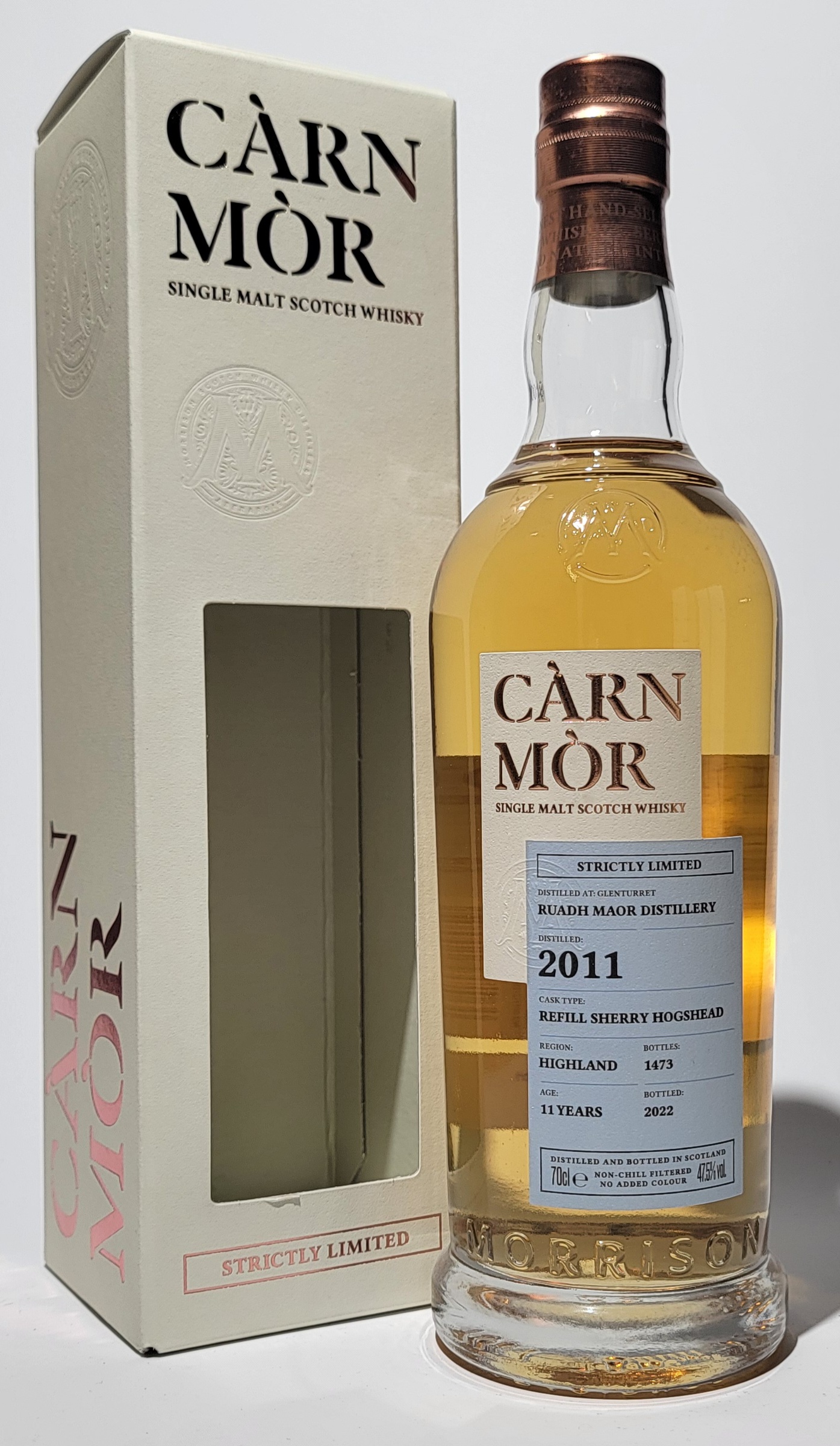 Carn Mor 'Strictly Limited' Ruadh Maor 2011 11 Years Old