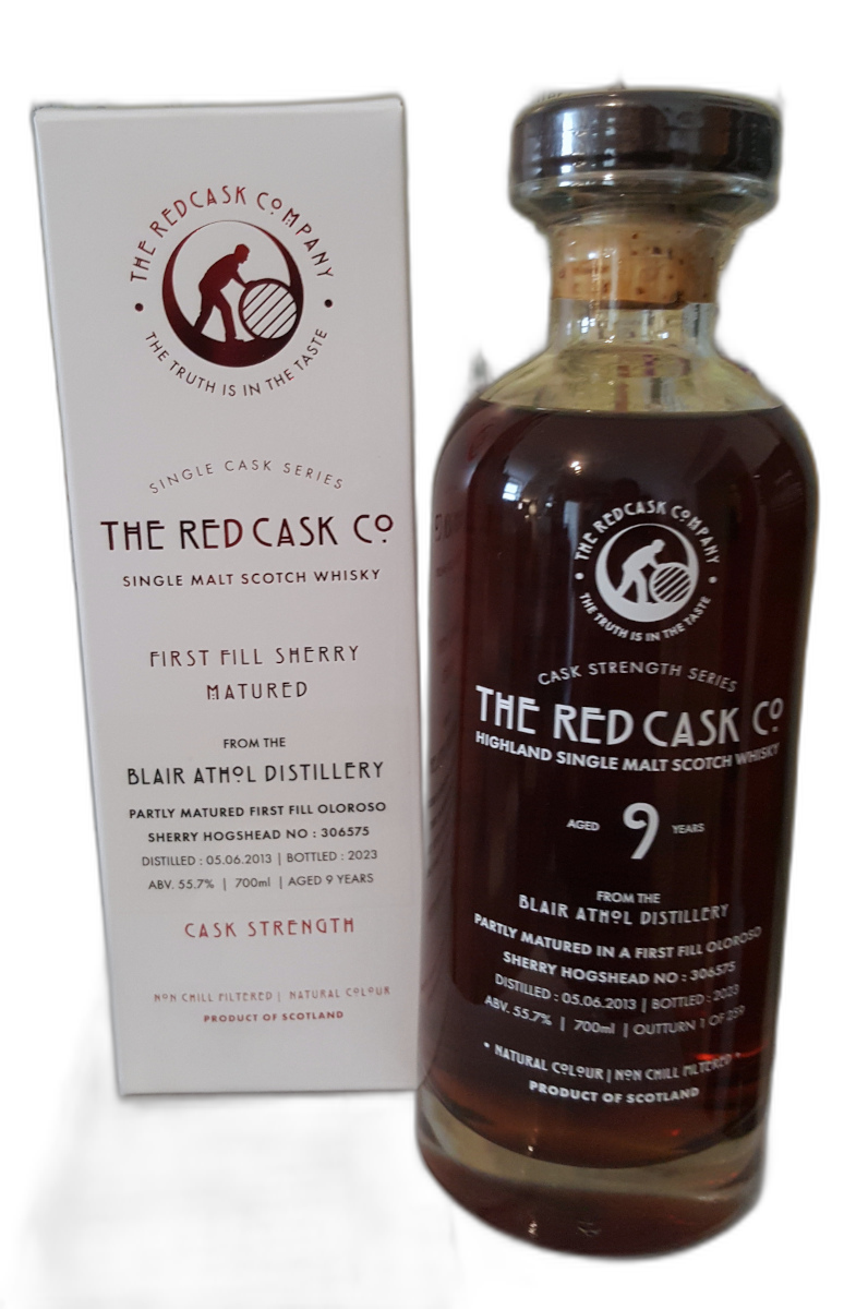 The Red Cask Company Blair Athol 9 Years Old