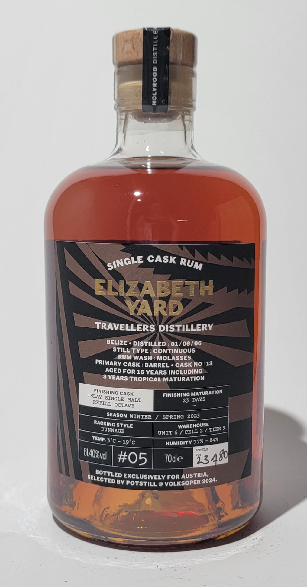 Holyrood Elizabeth Yard Traveller's Distillery - #05 (Potstill @ Volksoper)
