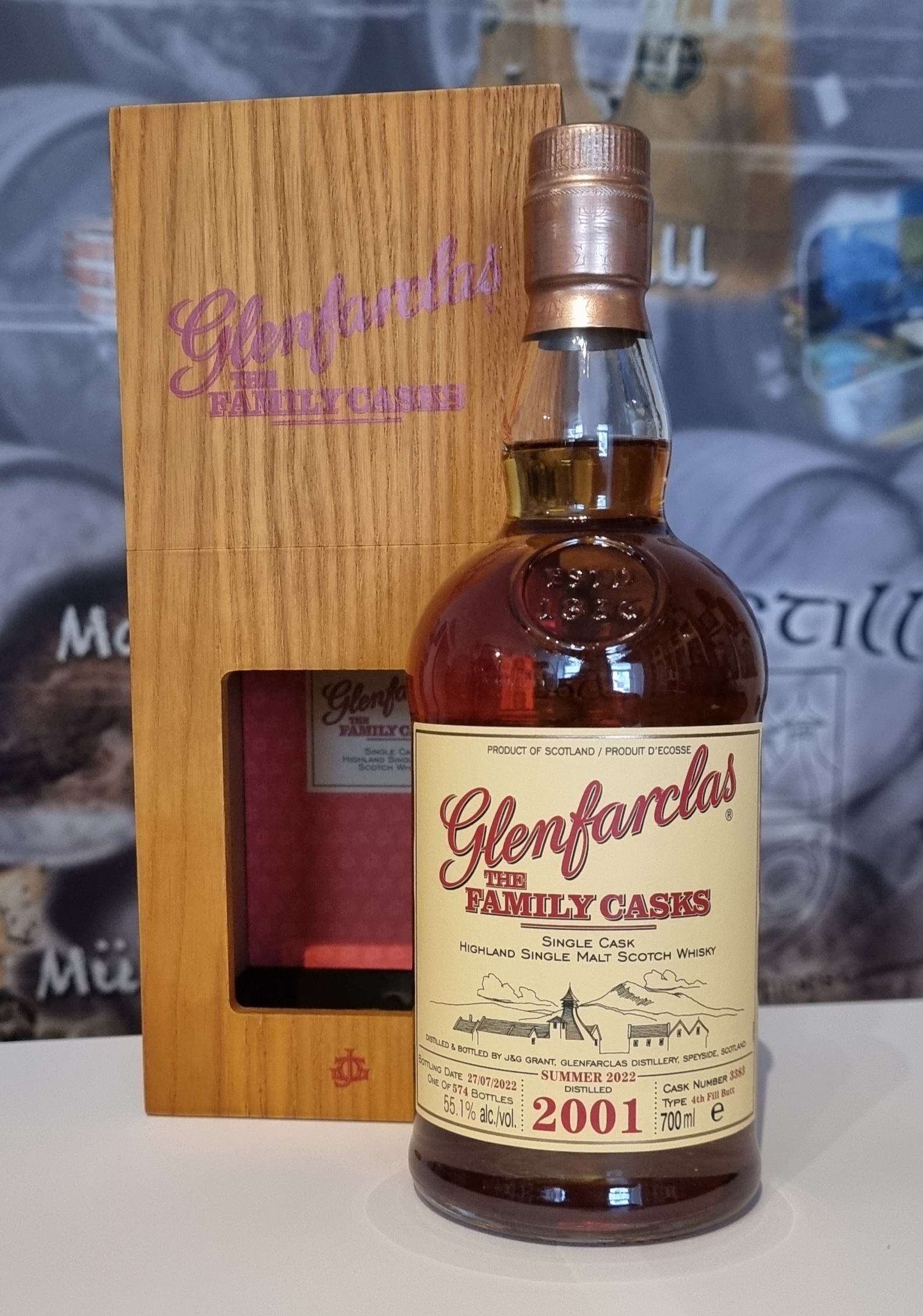 Glenfarclas Family Cask 2001