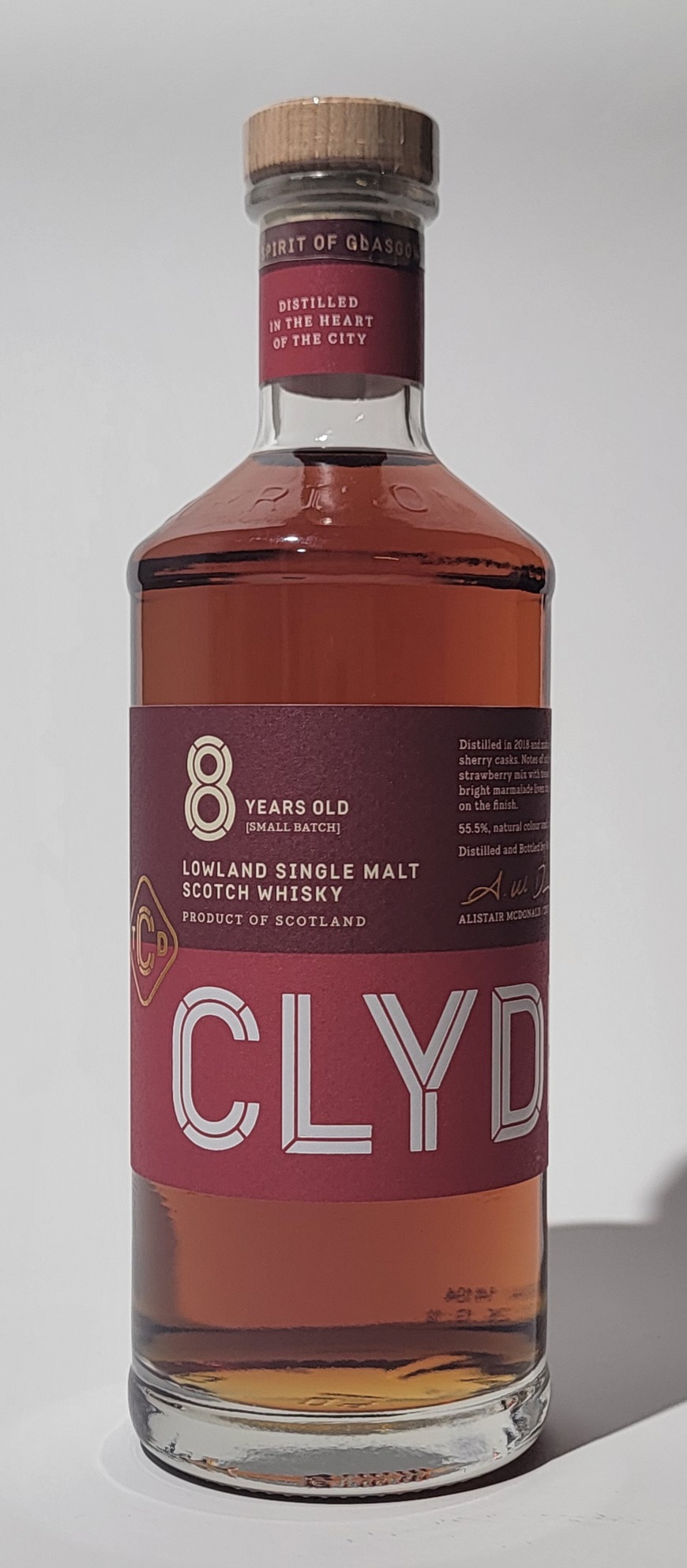 Clydeside 8 Years Old Cask Strength