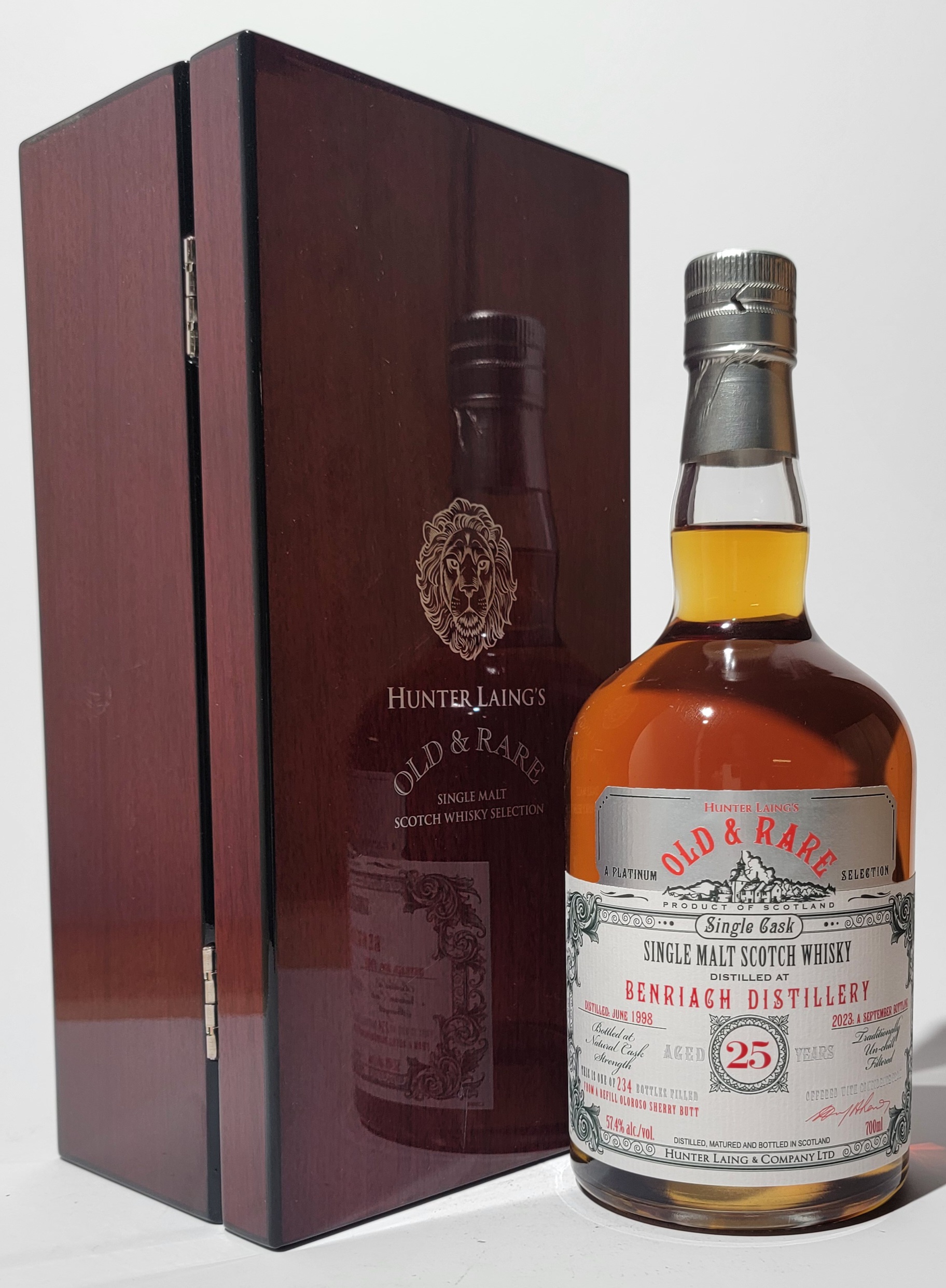 Hunter Laing 'Old & Rare' Benriach 1998 25 Years Old
