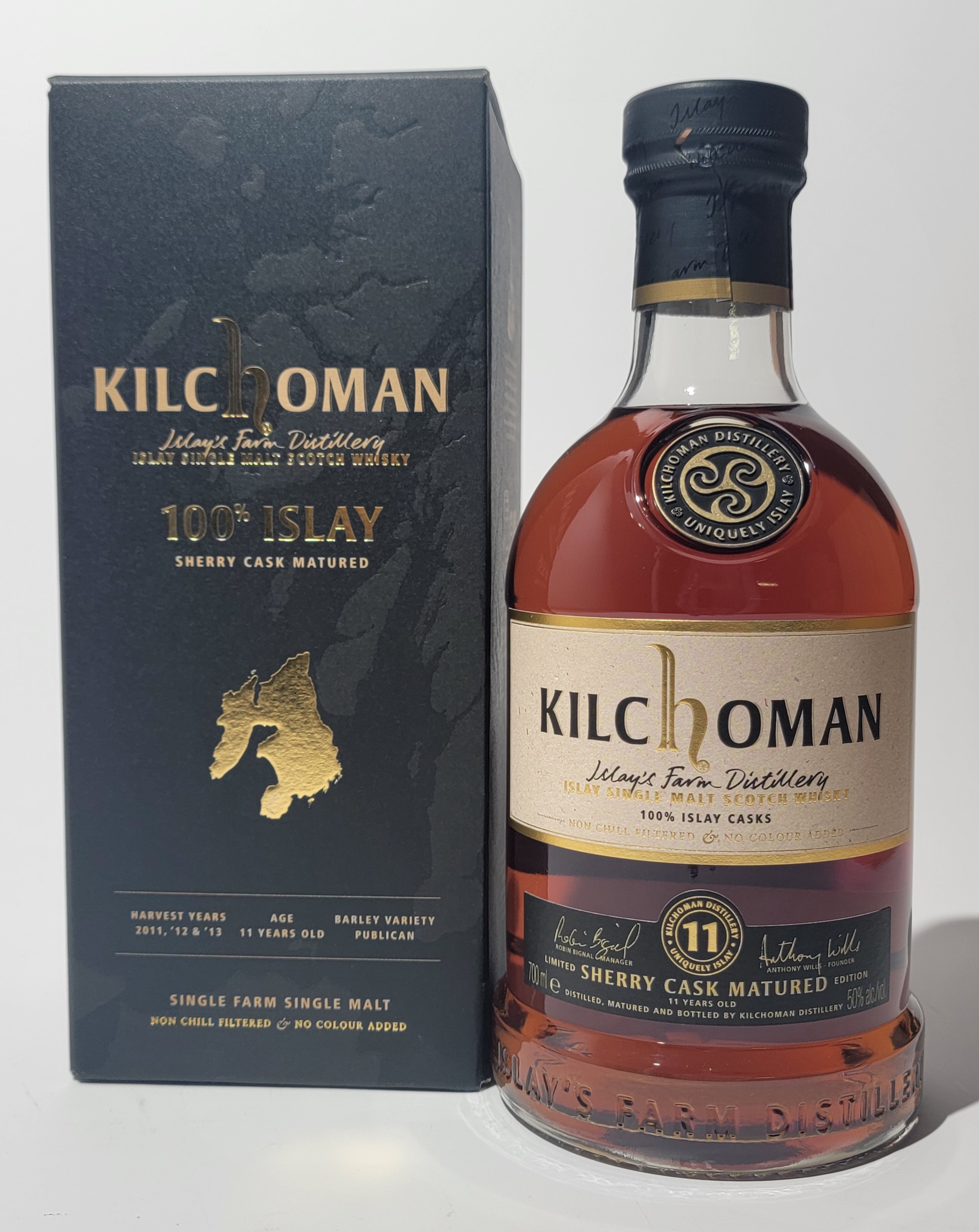 Kilchoman 100% Islay Sherry Cask Matured 