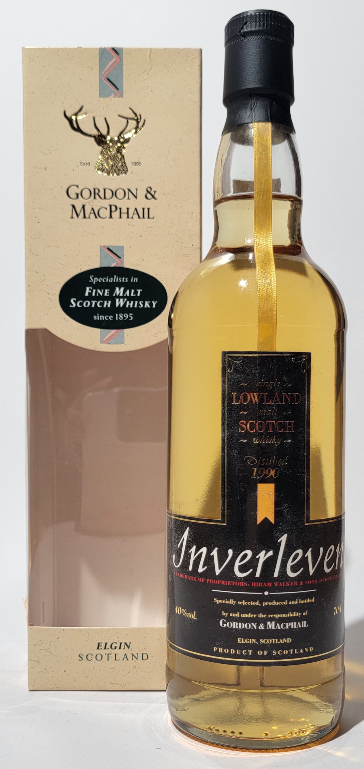 Gordon & MacPhail Inverleven 1991 20 Years Old