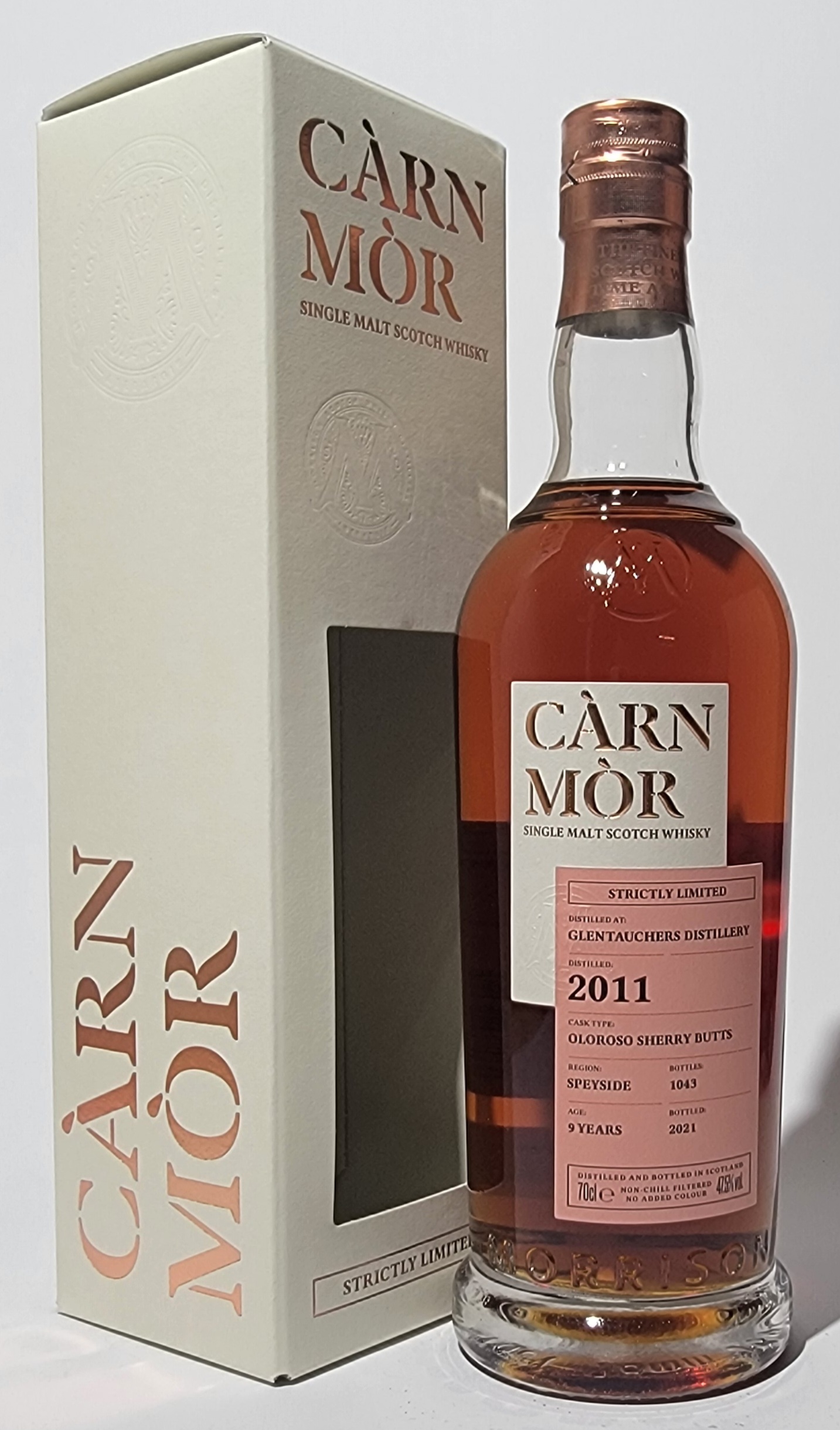 Carn Mor 'Strictly Limited' Glentauchers 2011 9 Years Old Carn Mor 'Strictly Limited' Glentauchers 2011 9 Years Old