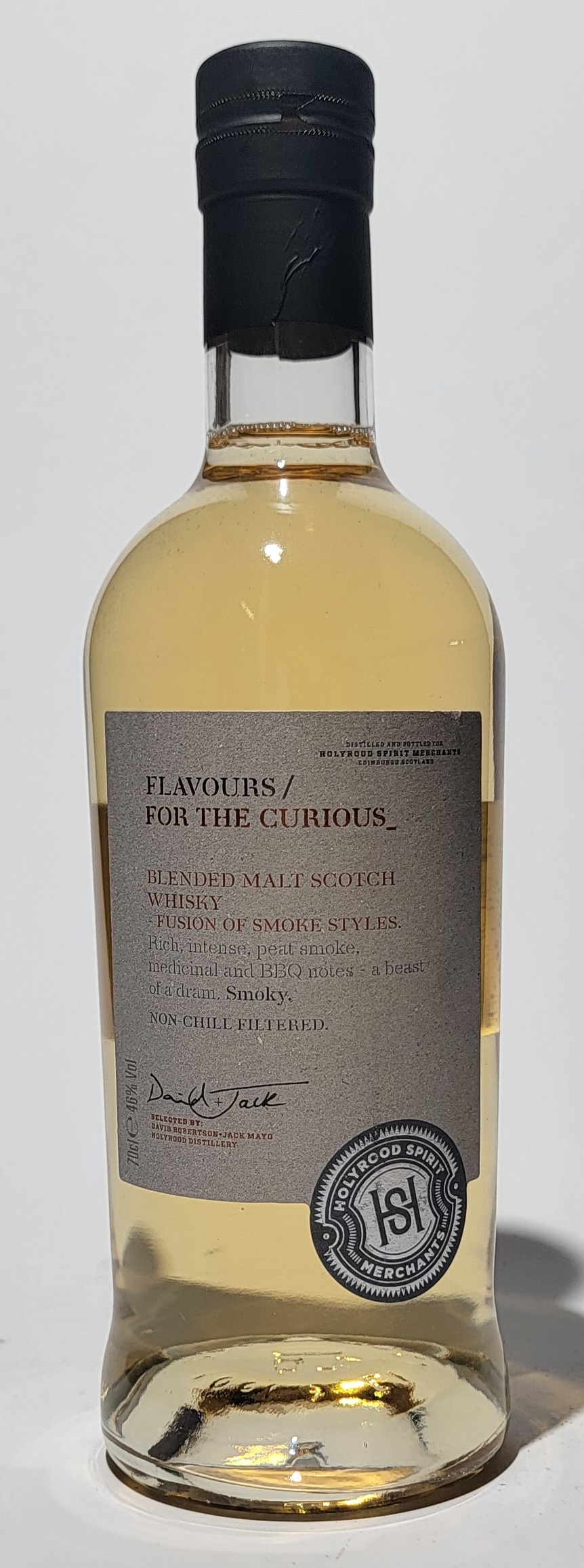 Holyrood Smoky: Blended Malt Scotch Whisky 