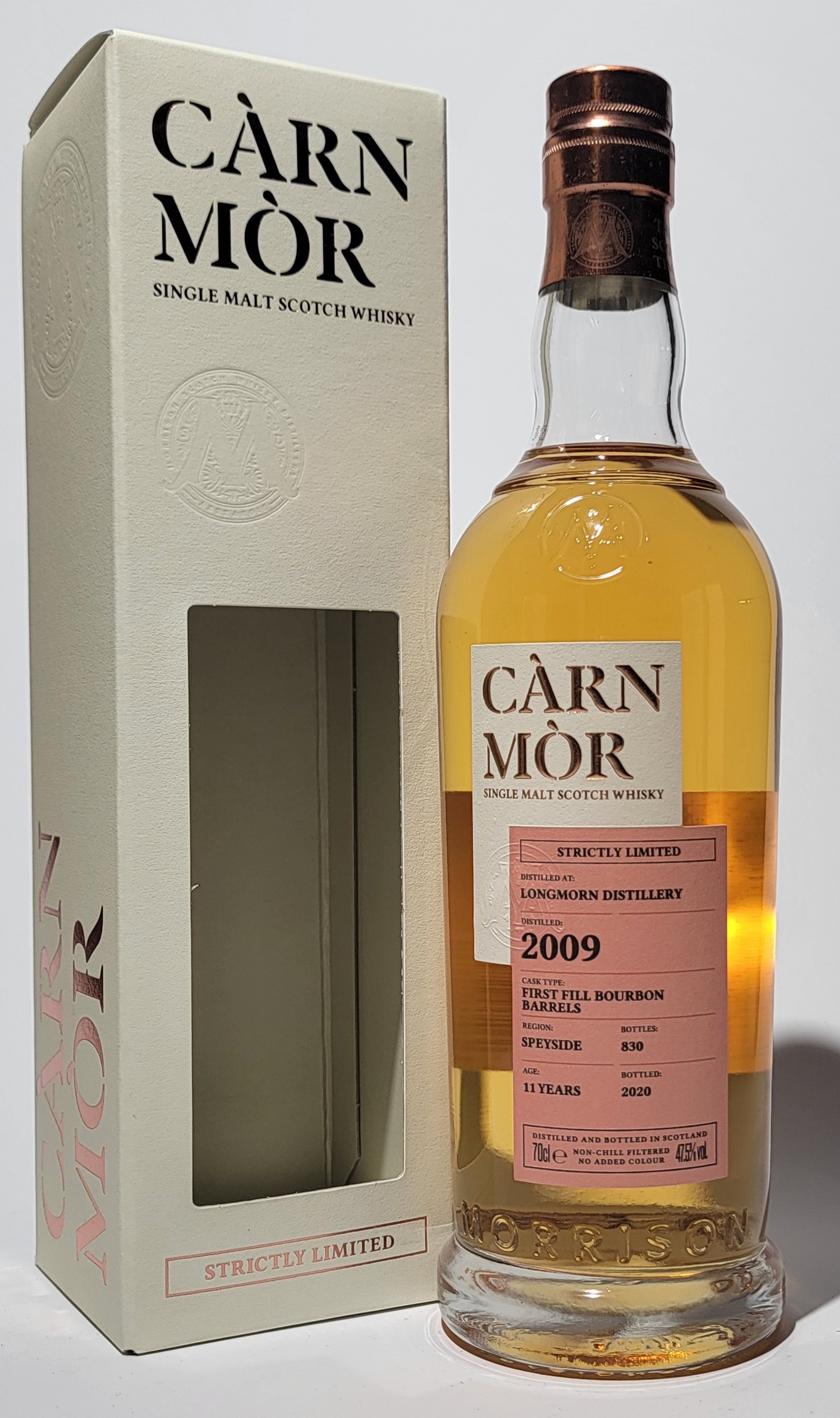 Carn Mor 'Strictly Limited' Longmorn 2009 11 Years Old