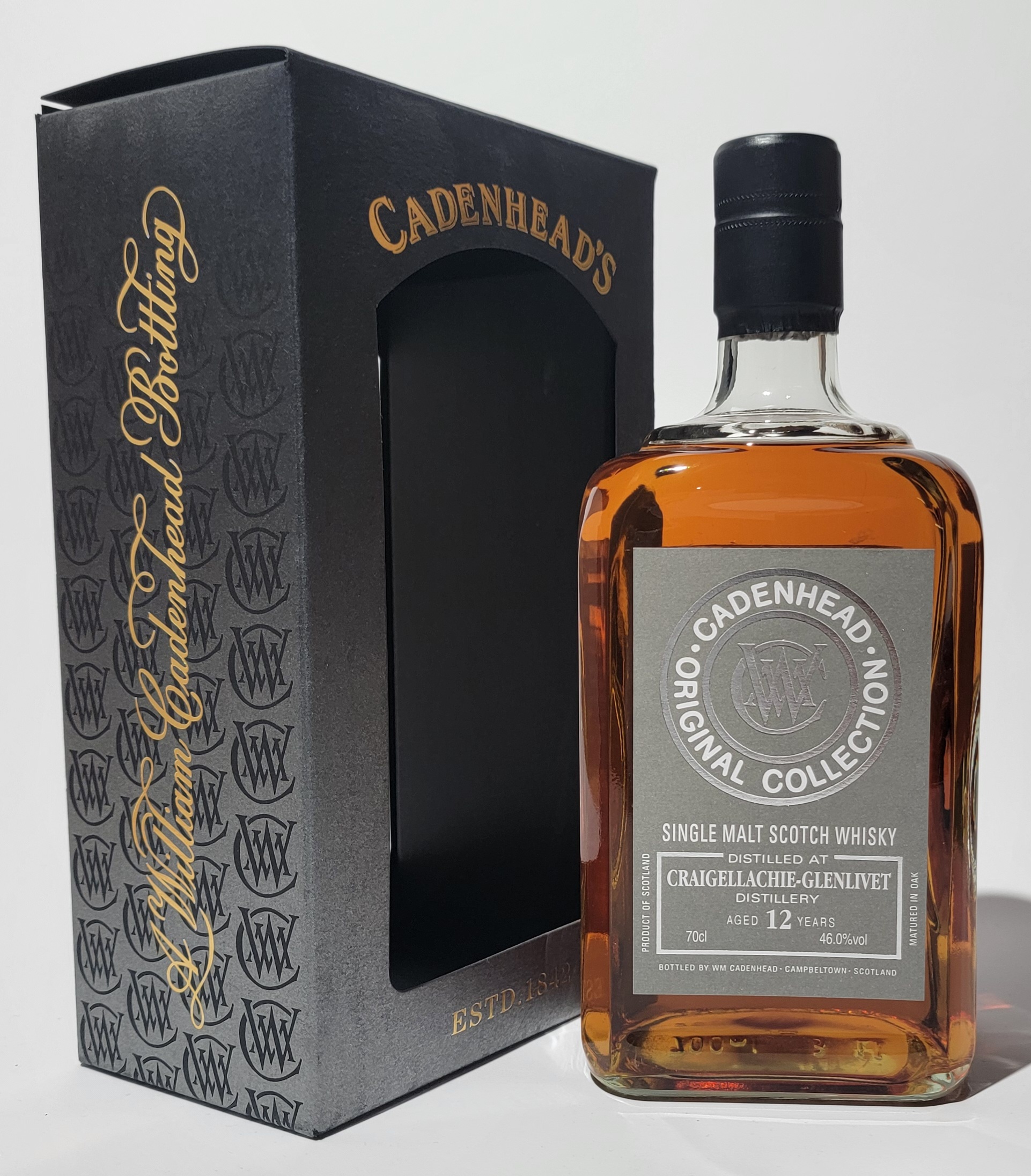 Cadenhead's 'Original Collection' Craigellachie 12 Years Old