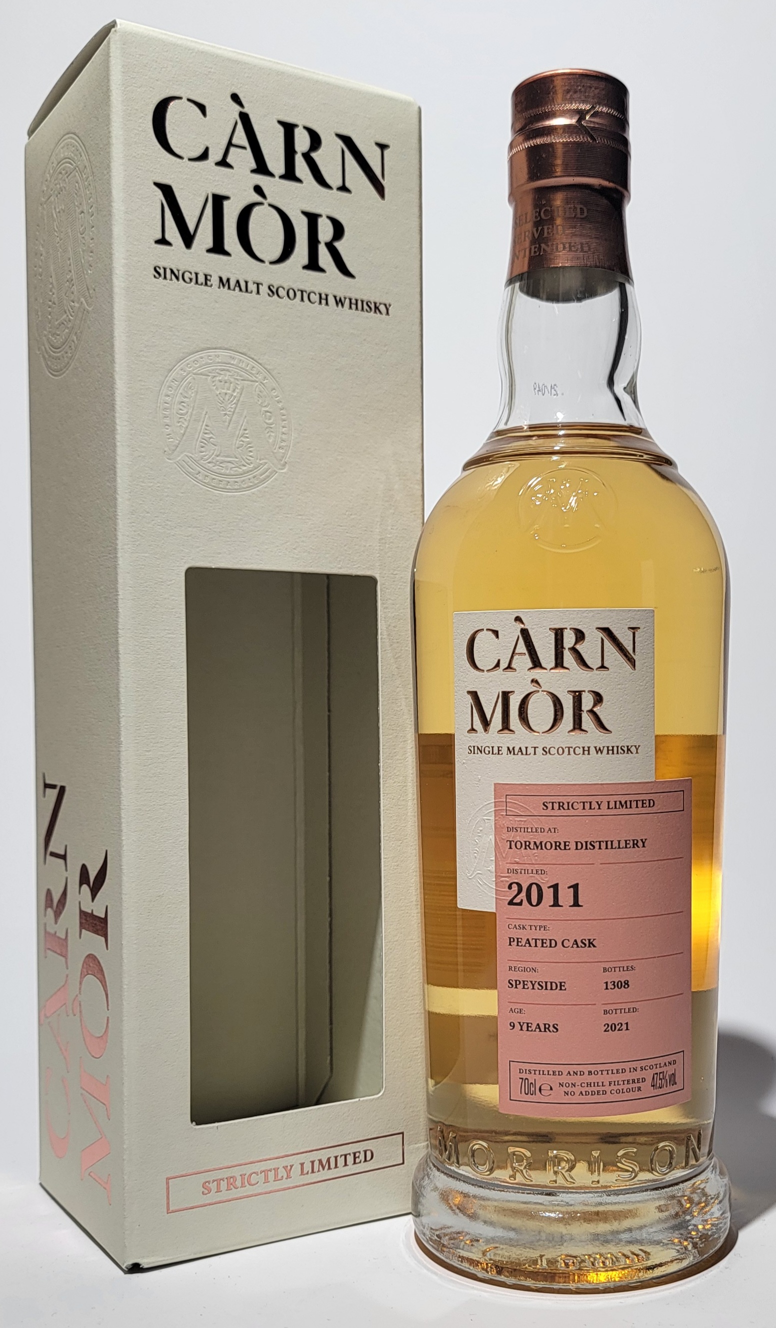 Carn Mor 'Strictly Limited' Tormore 2011 9 Years Old