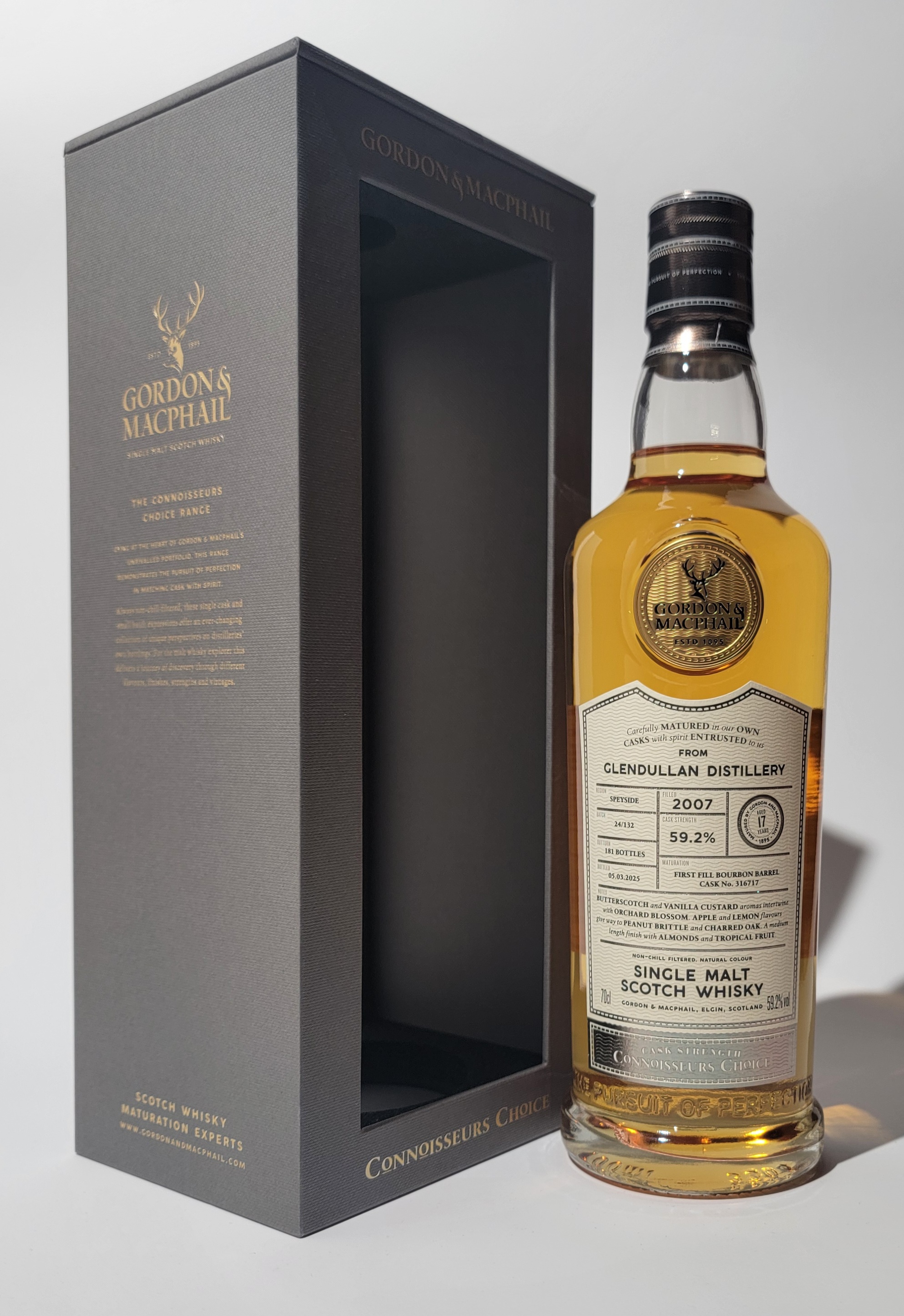 Gordon & MacPhail 'Connoisseurs Choice' Glendullan 2007 17 Years Old