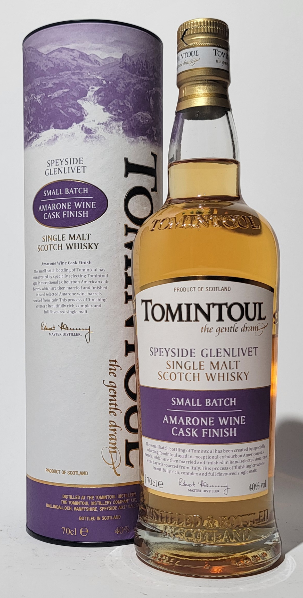 Tomintoul Amarone Cask Finish
