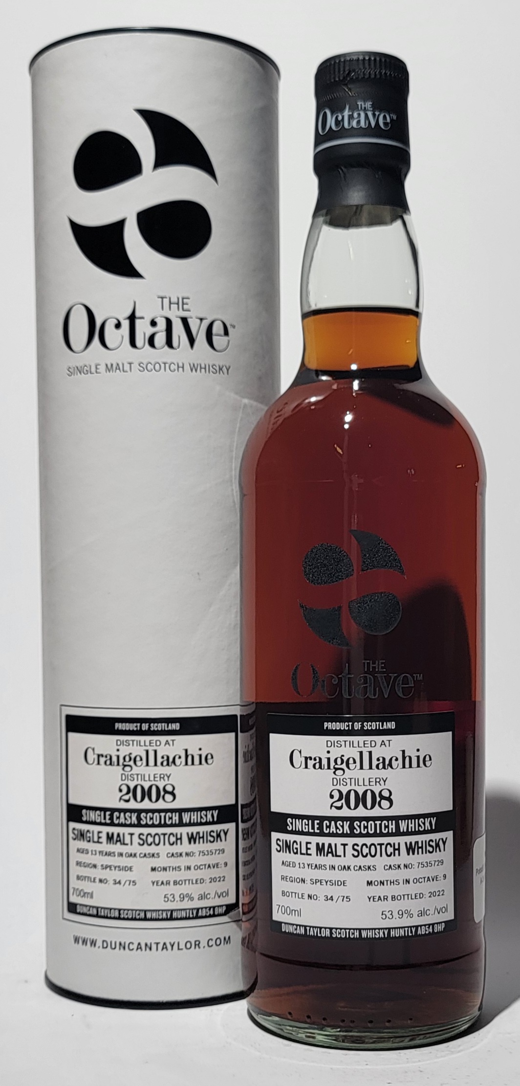 Duncan Taylor 'The Octave' Craigellachie 2008 13 Years Old