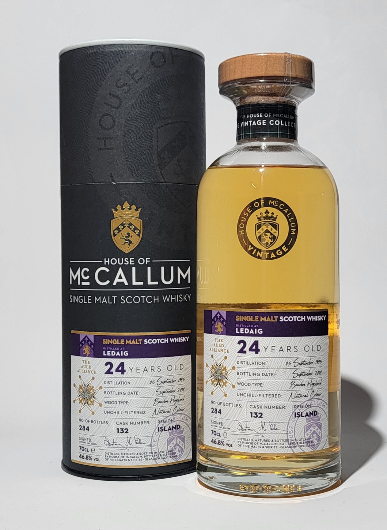 House of McCallum Ledaig 1995 24 Years Old