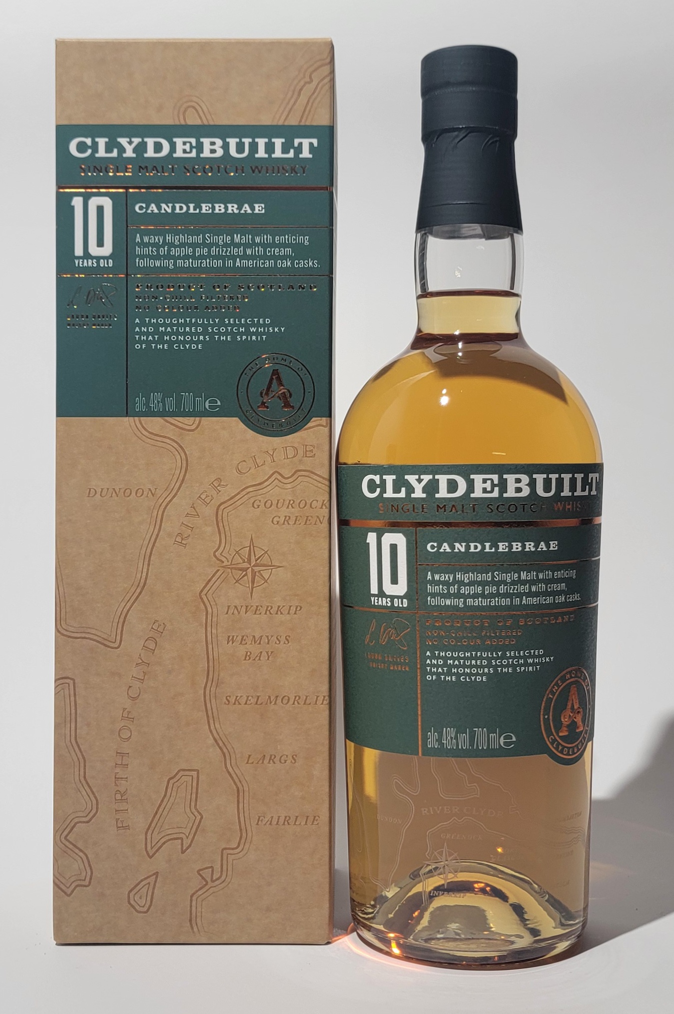 Ardgowan 'Clydebuilt' Clydebuilt 10 Years Old - 'Candlebrae'
