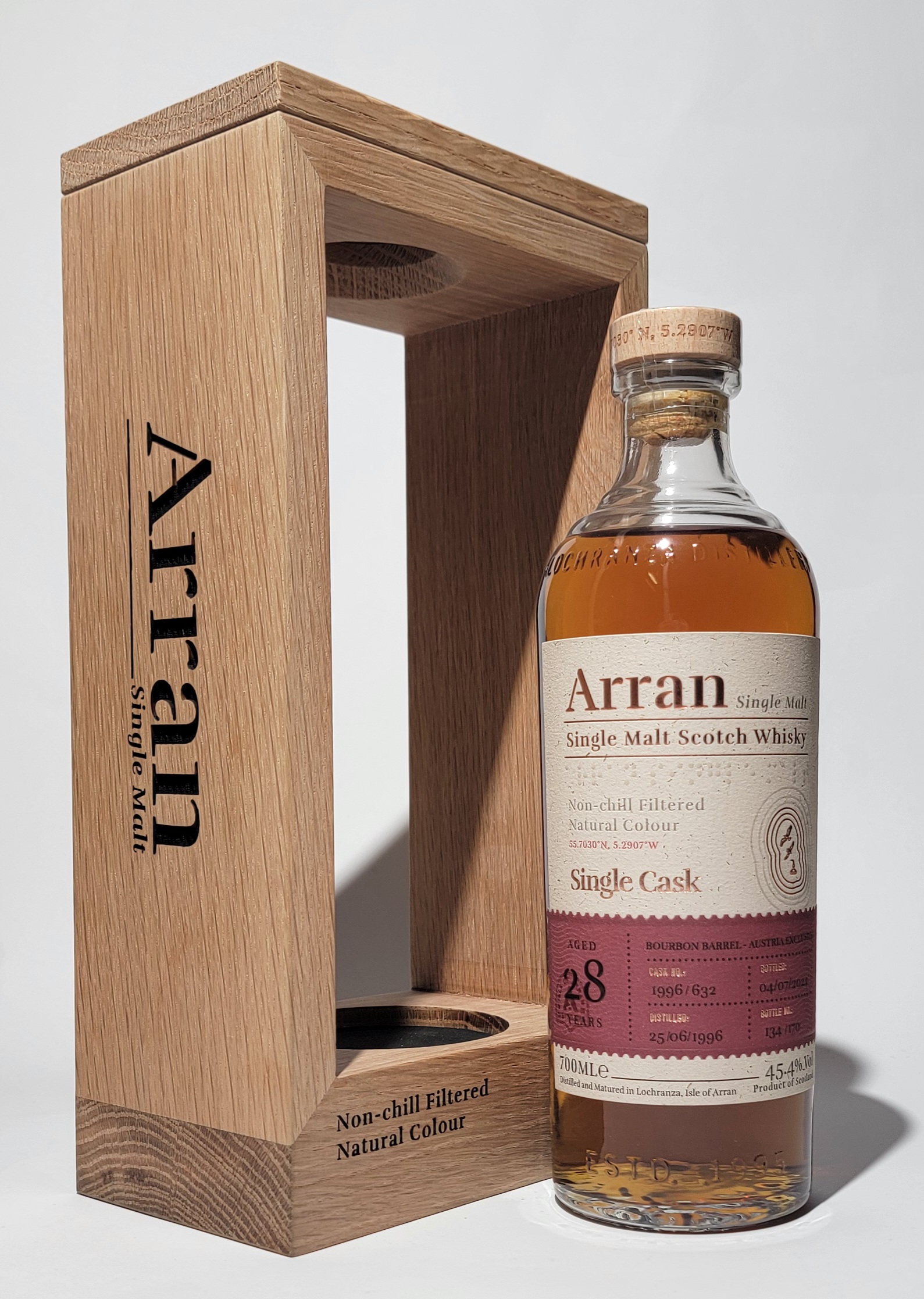 Arran Rare Cask "From the first time" 28yo Austria Edition   Arran 28 year old