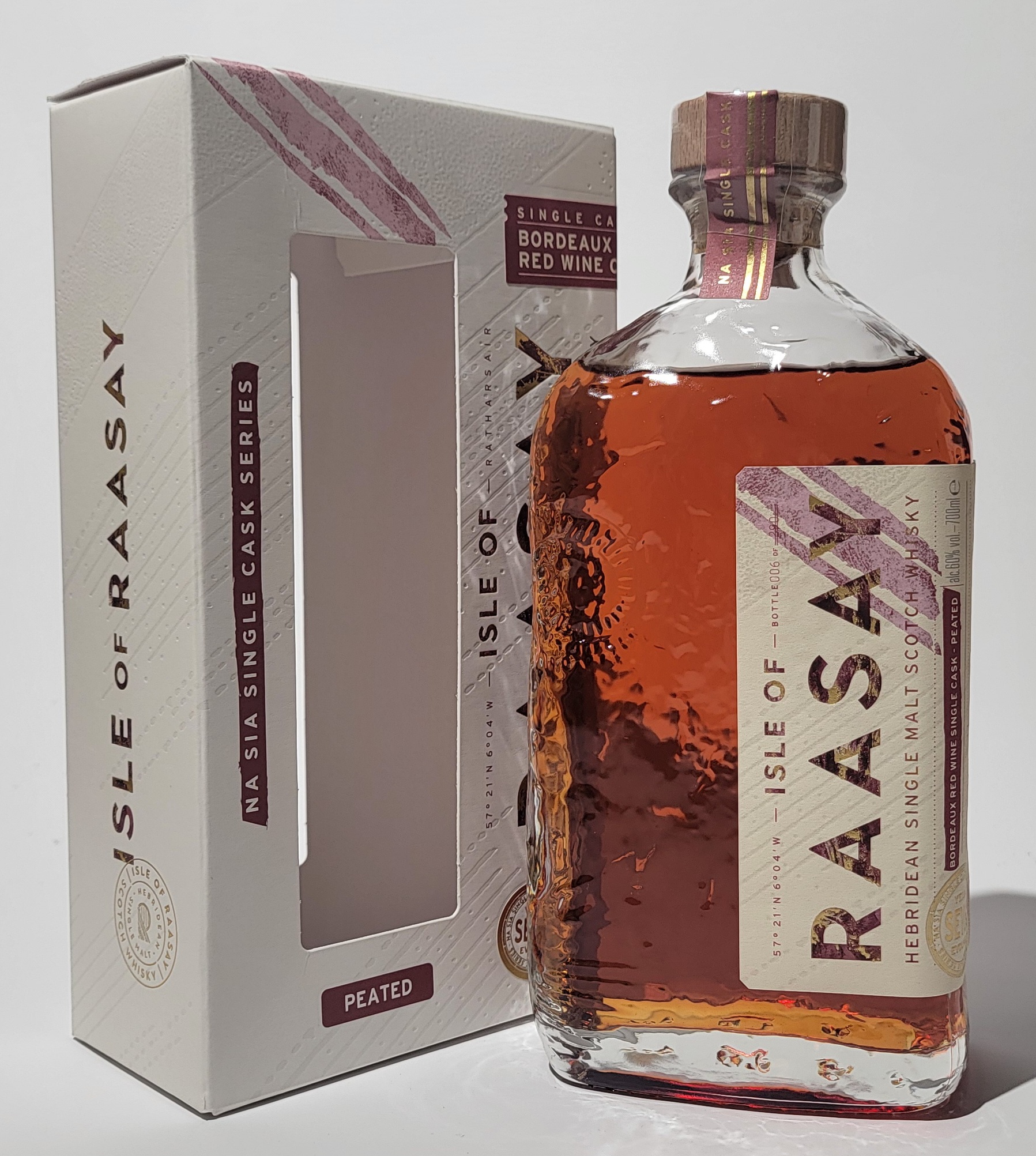 Raasay Single Malt -Red Wine - Peated - Na Sia 7 Years Old