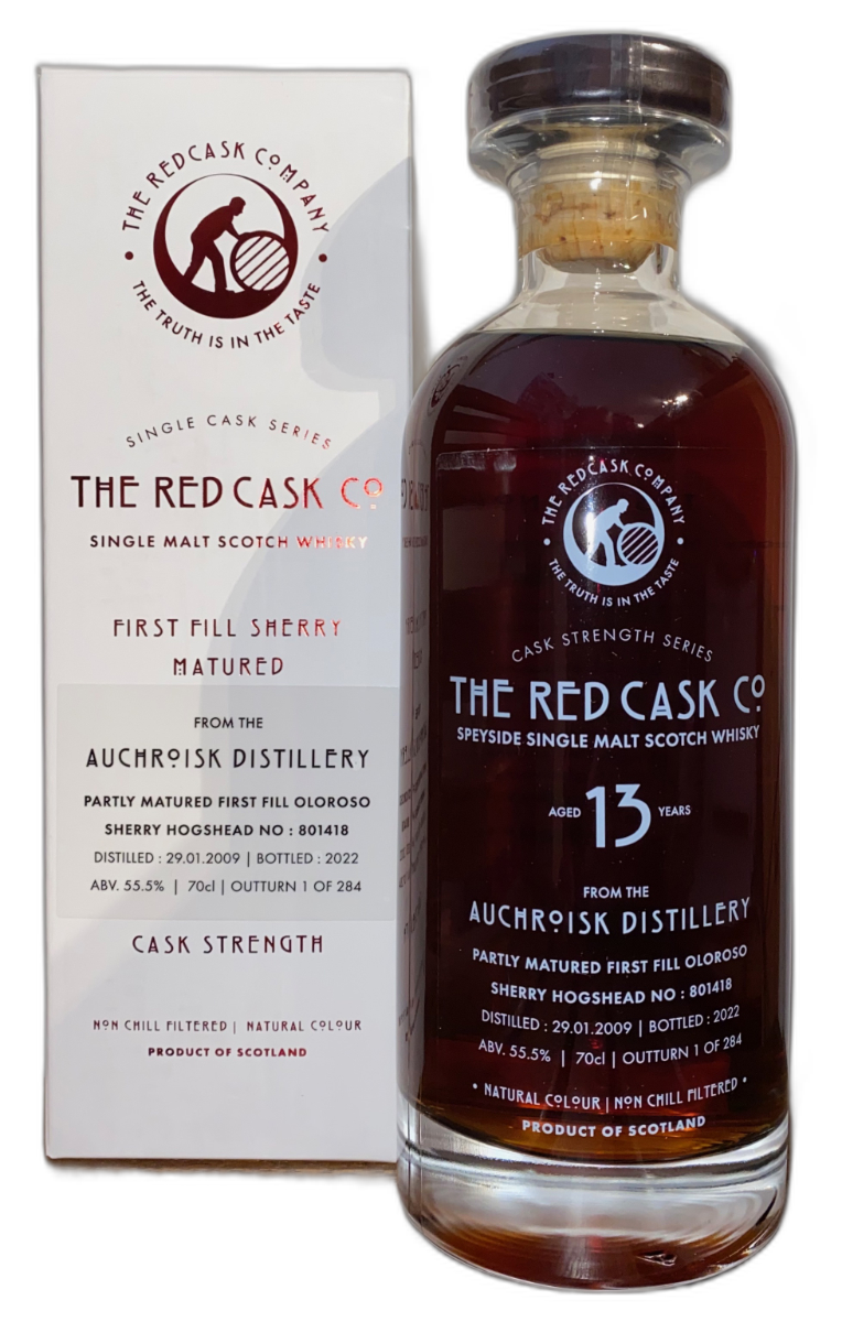 The Red Cask Company Auchroisk 2009 13yo