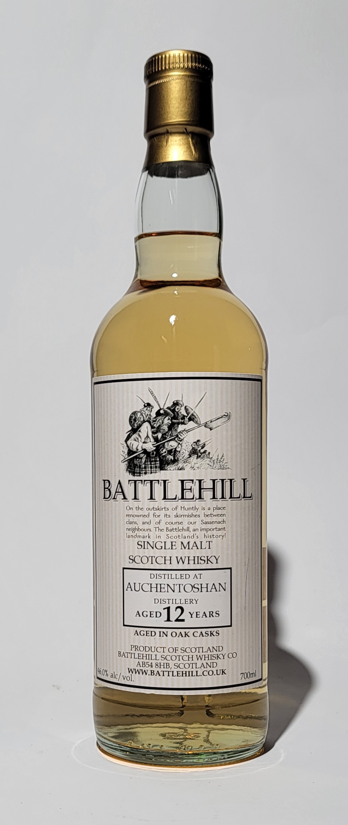 Duncan Taylor 'Battlehill' Auchentoshan 2011 12 Years Old