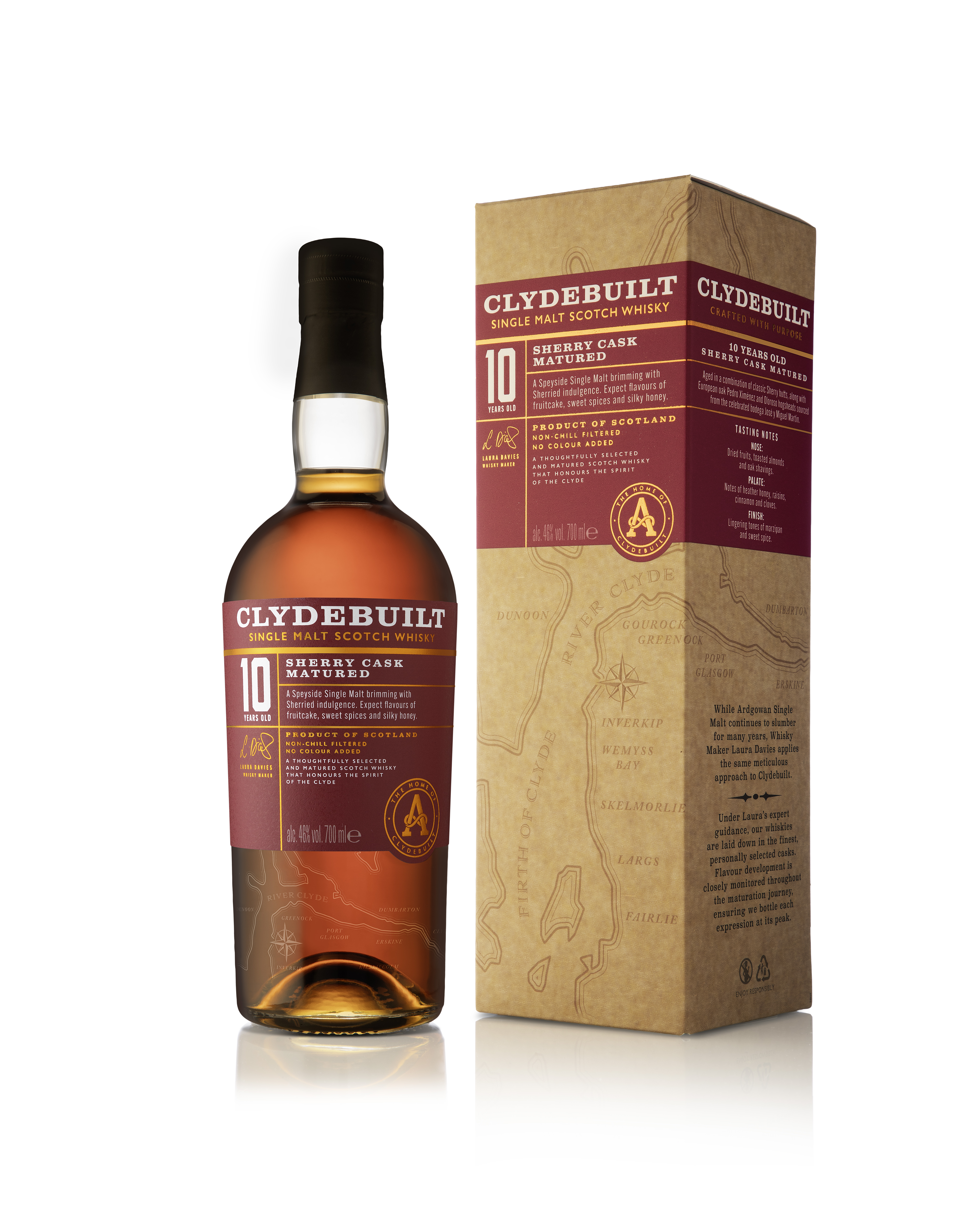 Ardgowan 'Clydebuilt' 10 Years Old Sherry Cask