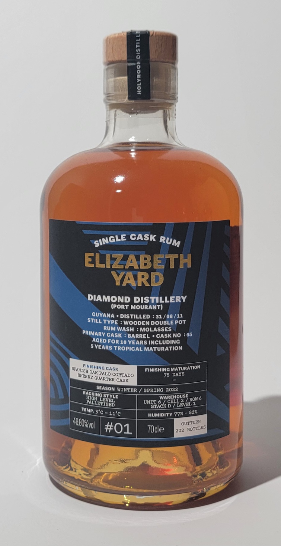 Holyrood Elizabeth Yard Diamond Distillery - Port Mourant - #01