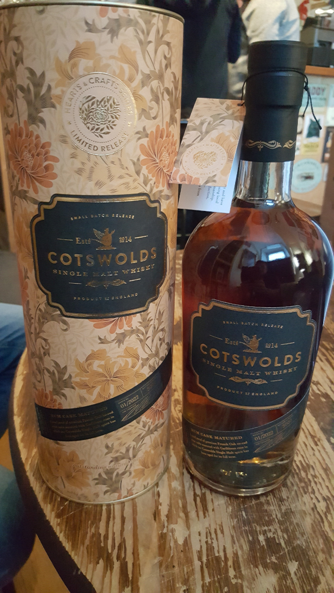 Cotswolds Single Malt Rum Cask Matured