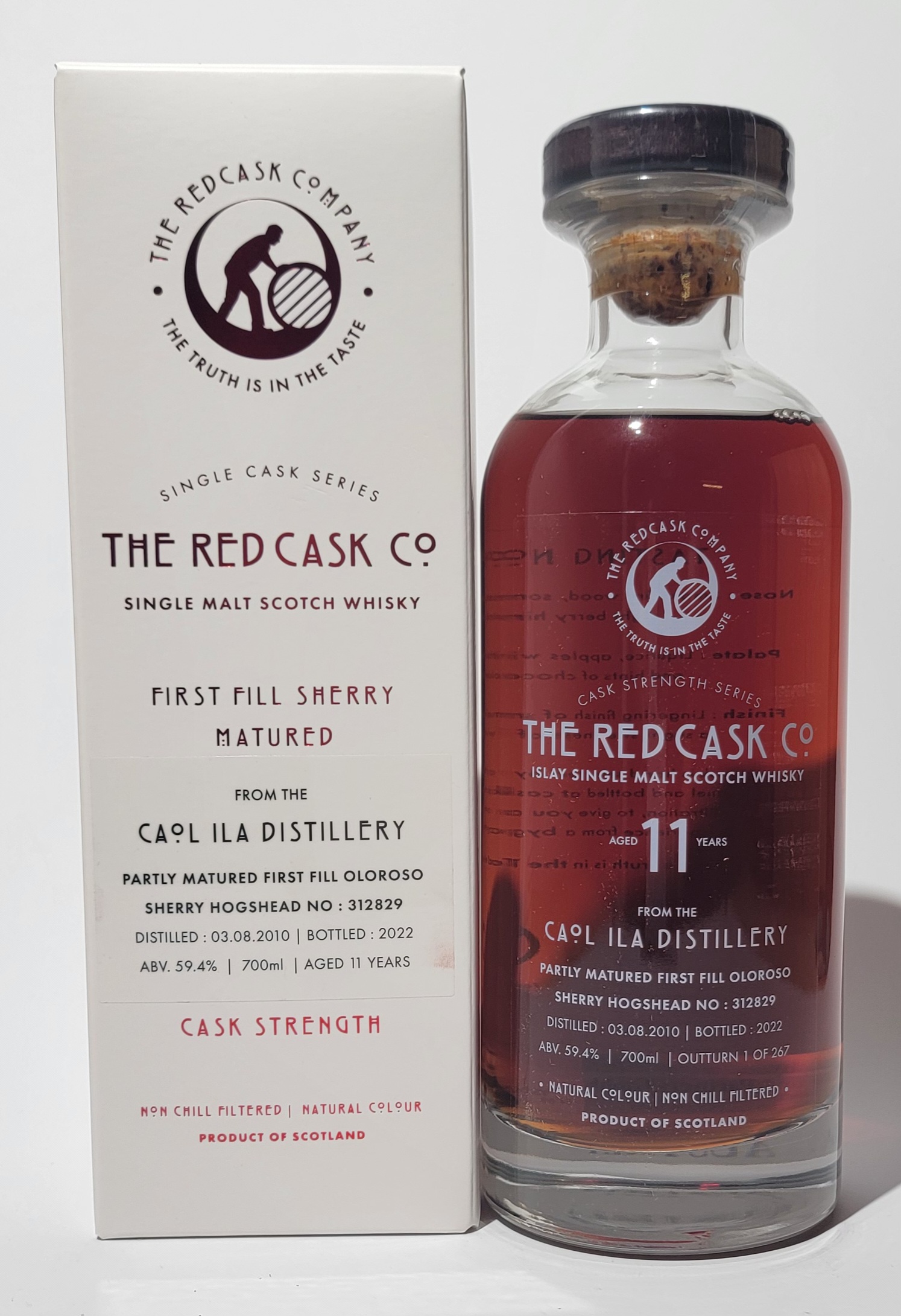 The Red Cask Company Caol Ila 2010 11 Years Old