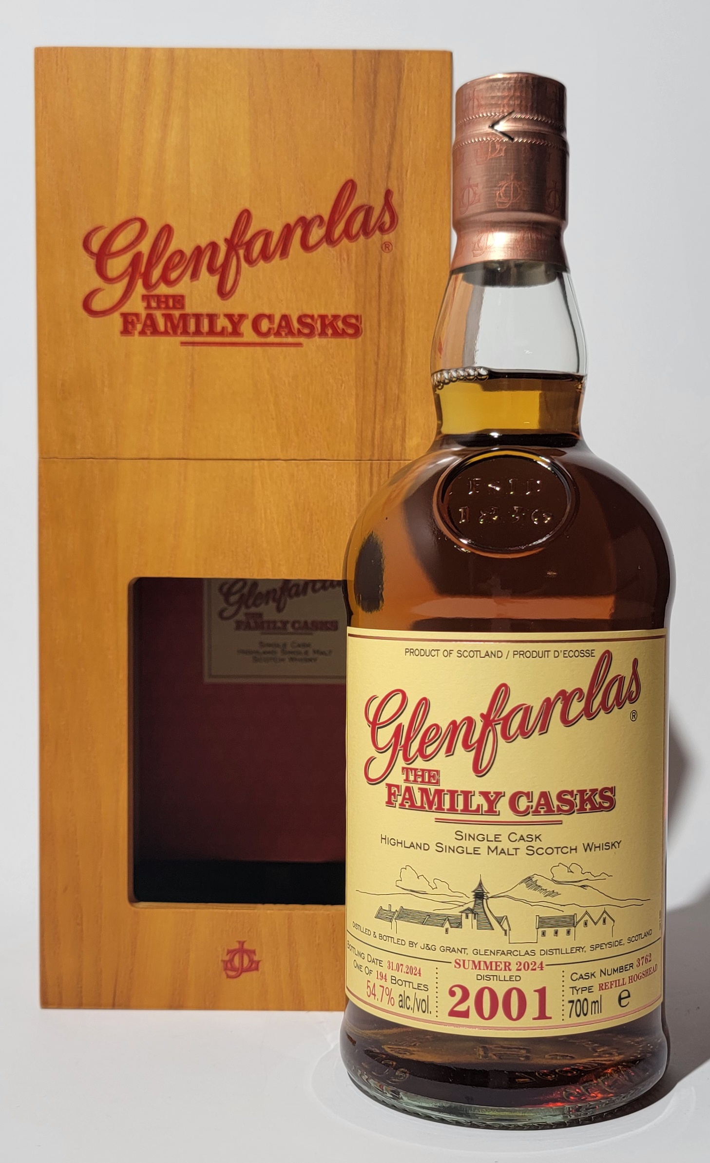 Glenfarclas Family Cask 2001 