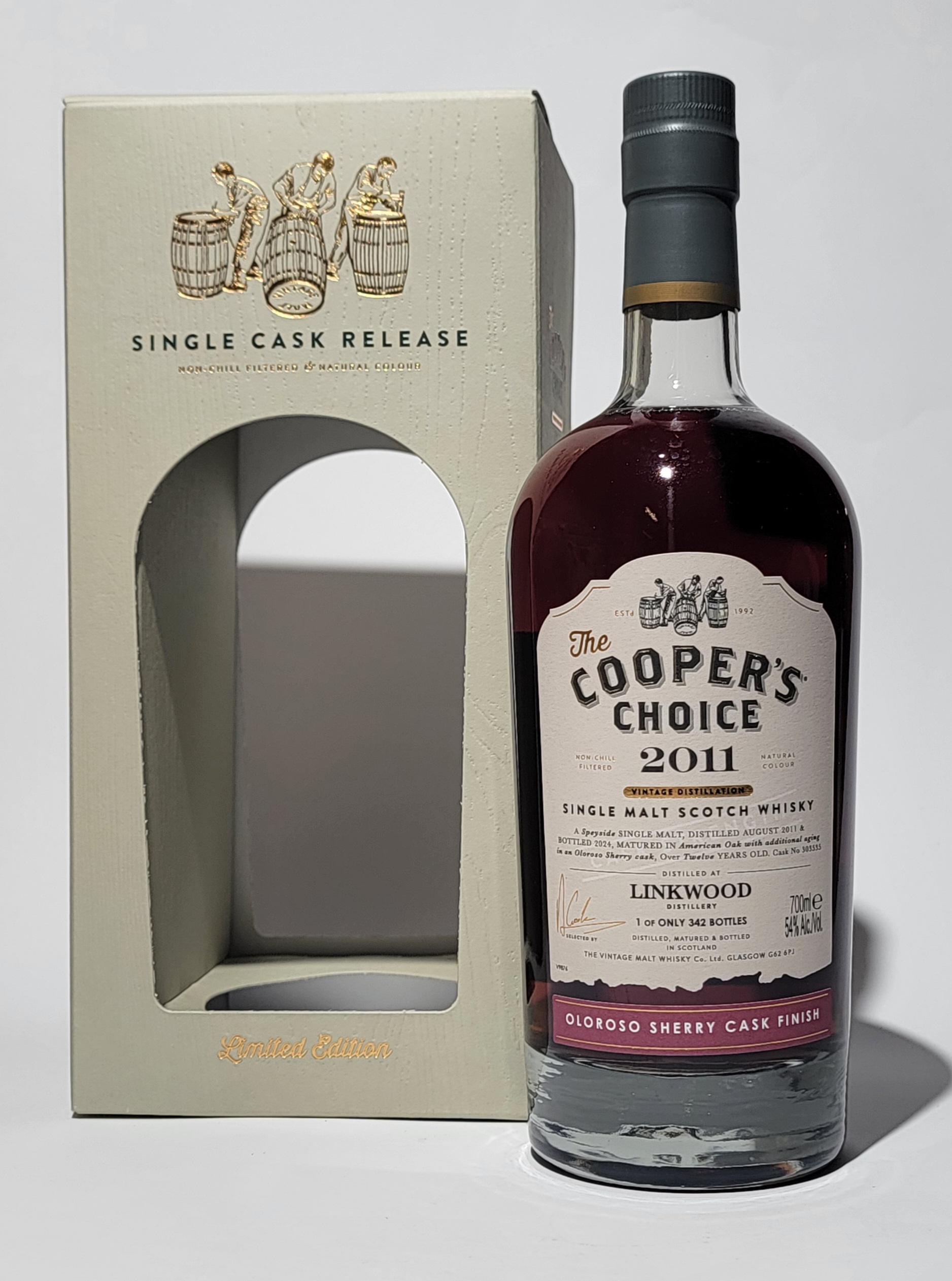 The Cooper's Choice Linkwood 2011 12 Years Old