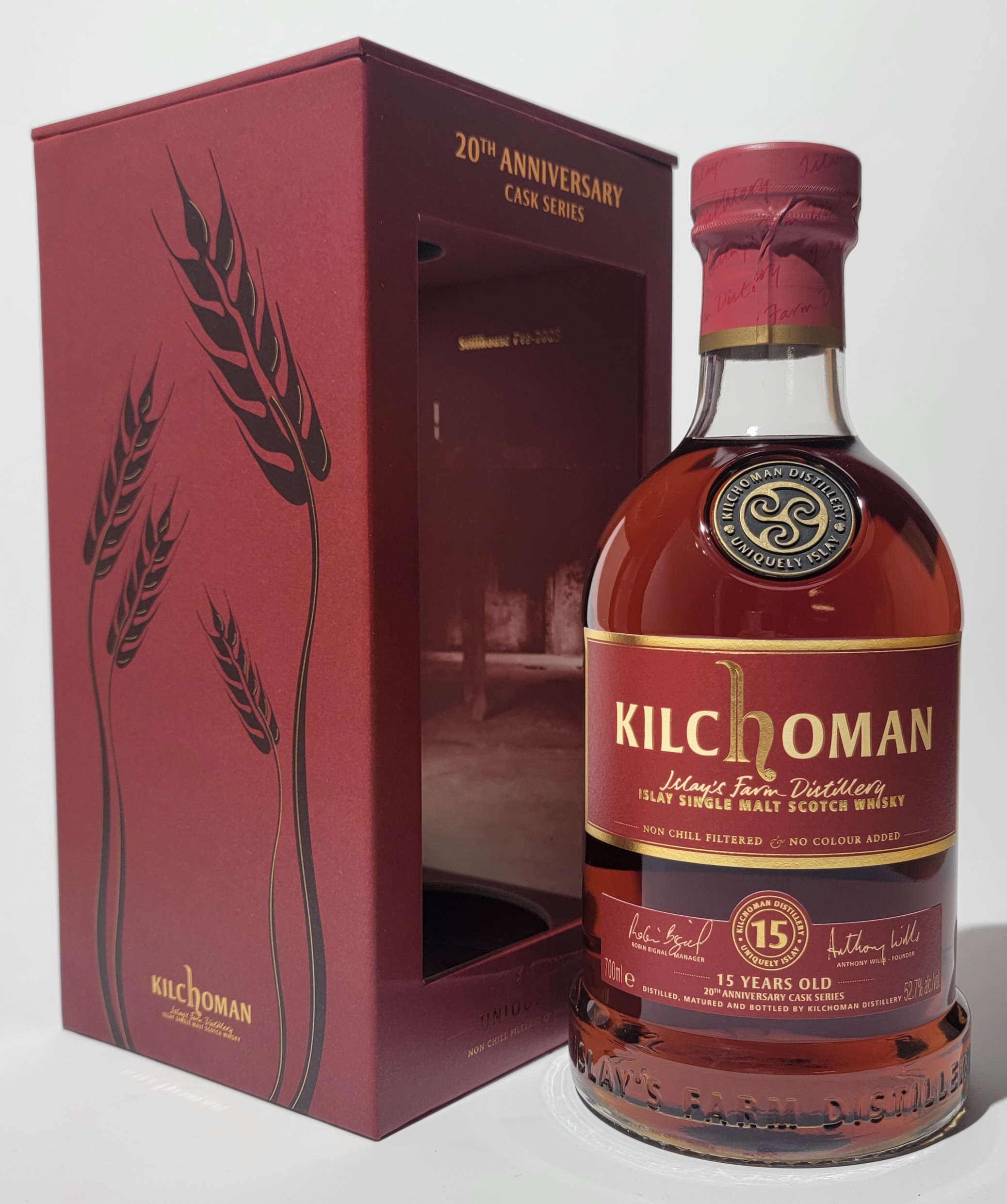 Kilchoman '20th Anniversary Bottling' 15 Years Old - Ex Sherry  Kilchoman '20th Anniversary Bottling' 15 Years Old - Ex Sherry