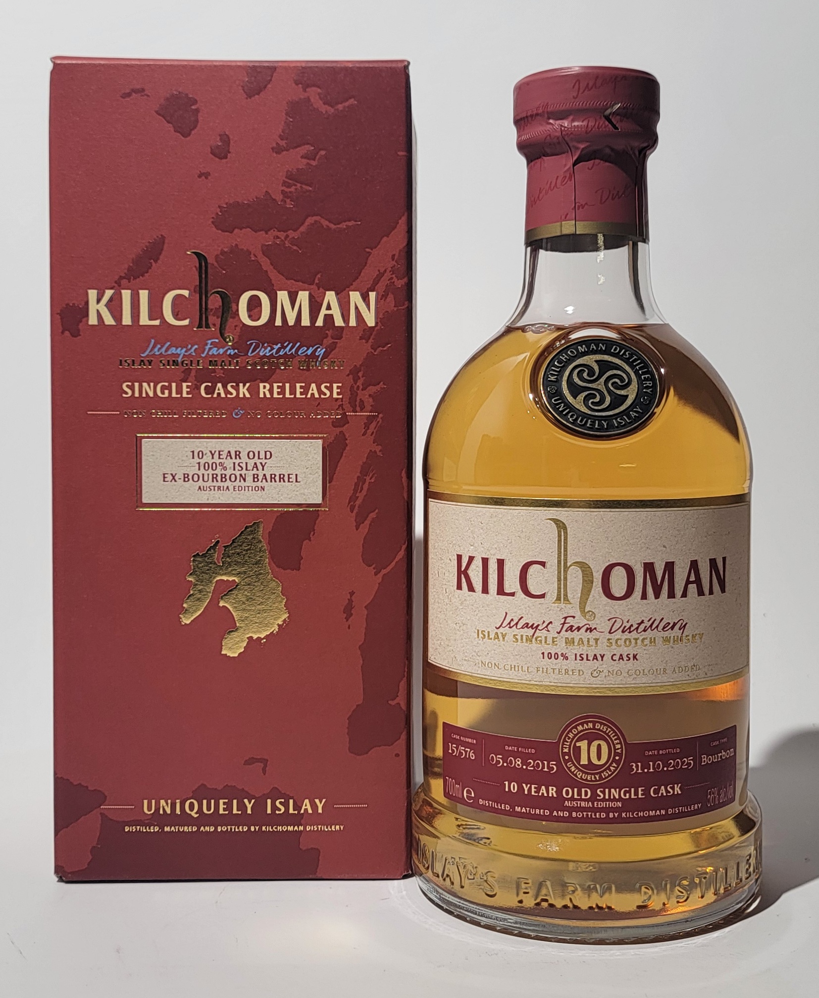 Kilchoman 100% Islay 10 years Old - Austria Edition