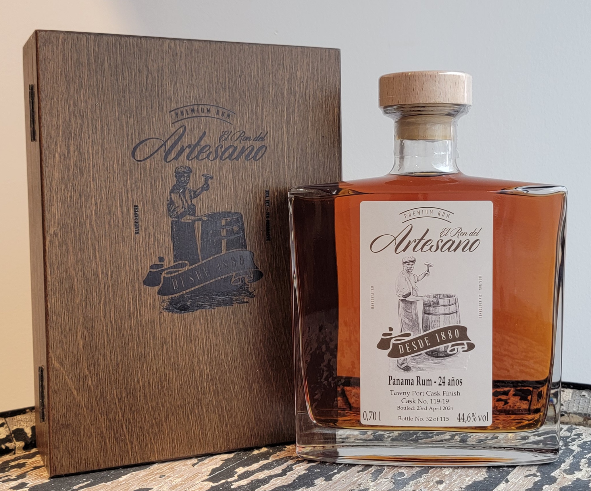 El Ron del Artesano 24y Tawny Cask