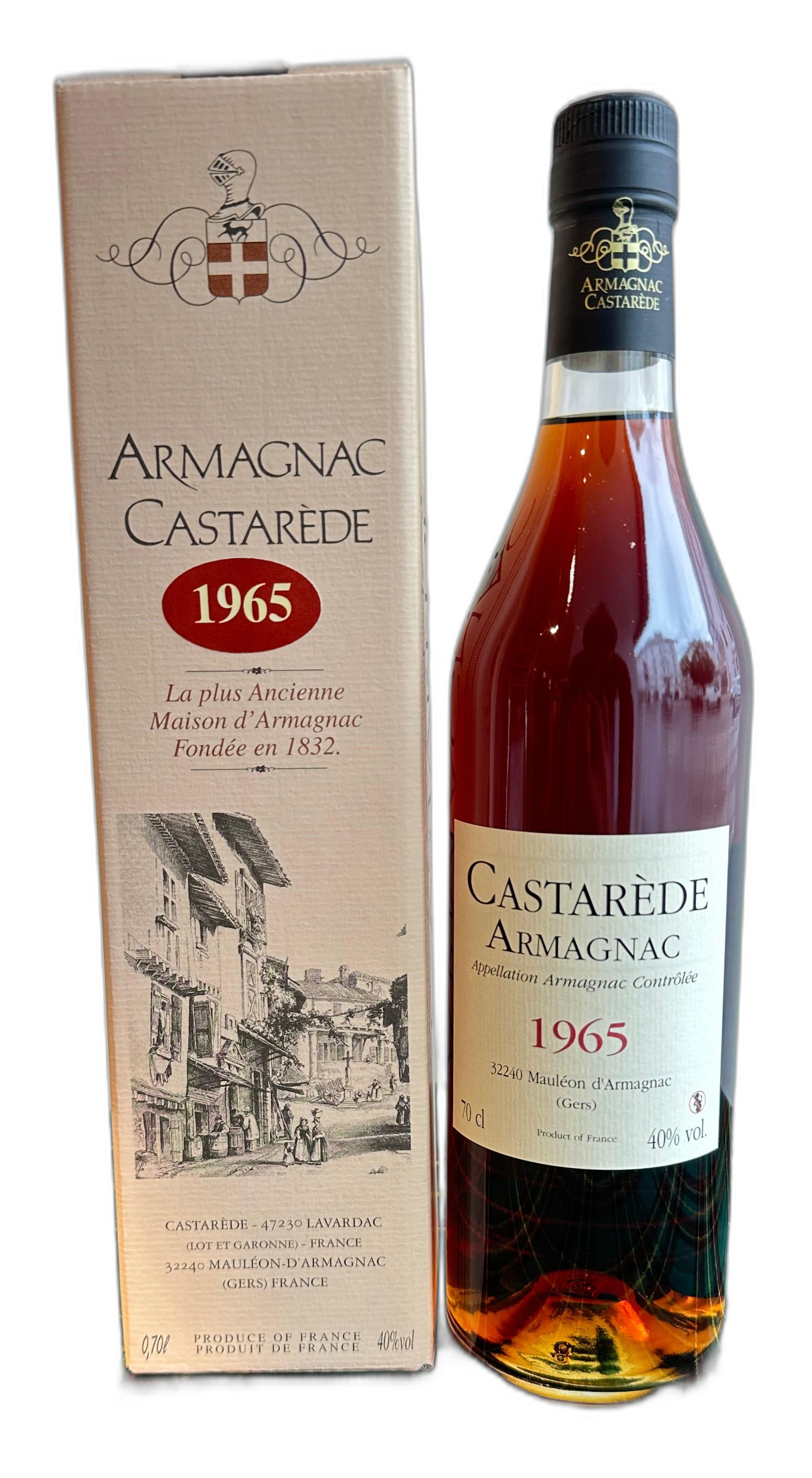 Armagnac Castarede 1965