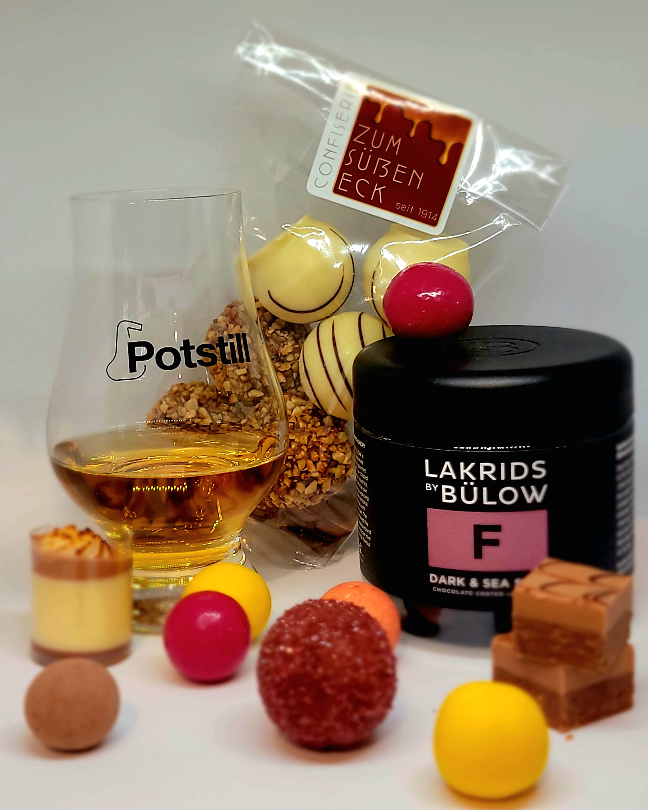 Potstill Verkostung: "Spirits & Sweets" Food-Pairing mit Schokolade und Lakritze am 16.04.2026, 19:00