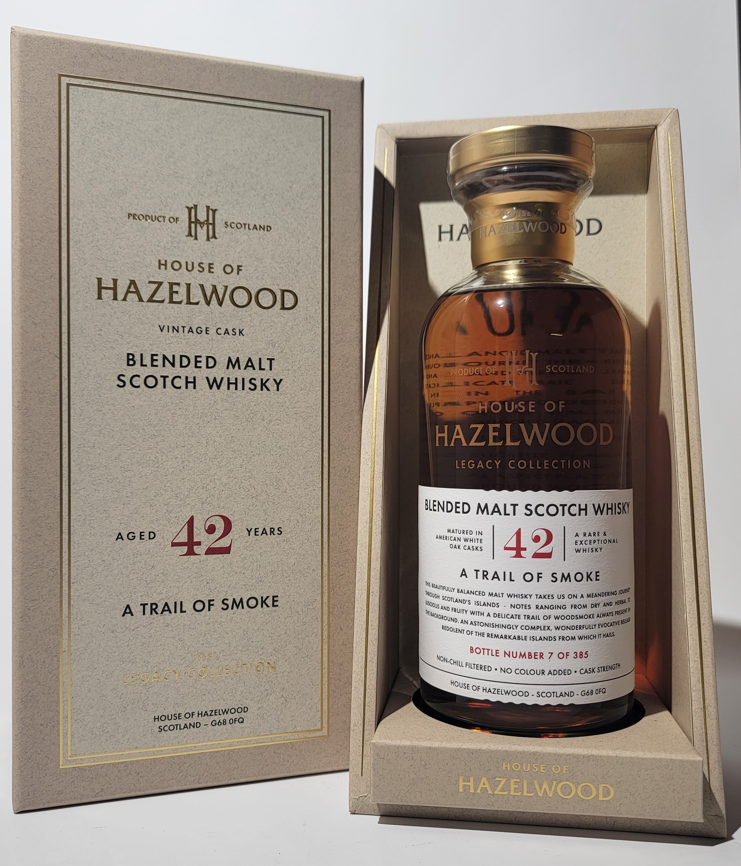 House of Hazelwood  'A Trail of Smoke' 42 Years Old