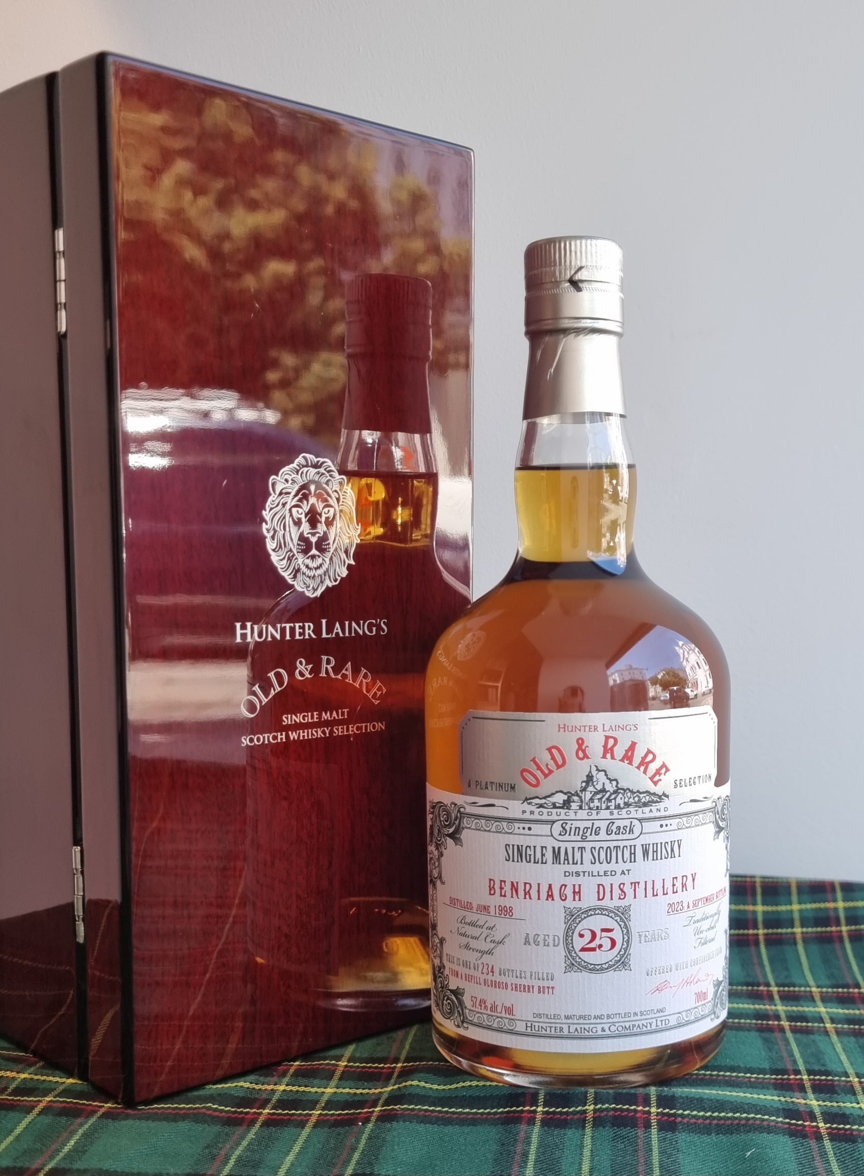 Hunter Laing 'Old & Rare' Benriach 1998 25 Years Old