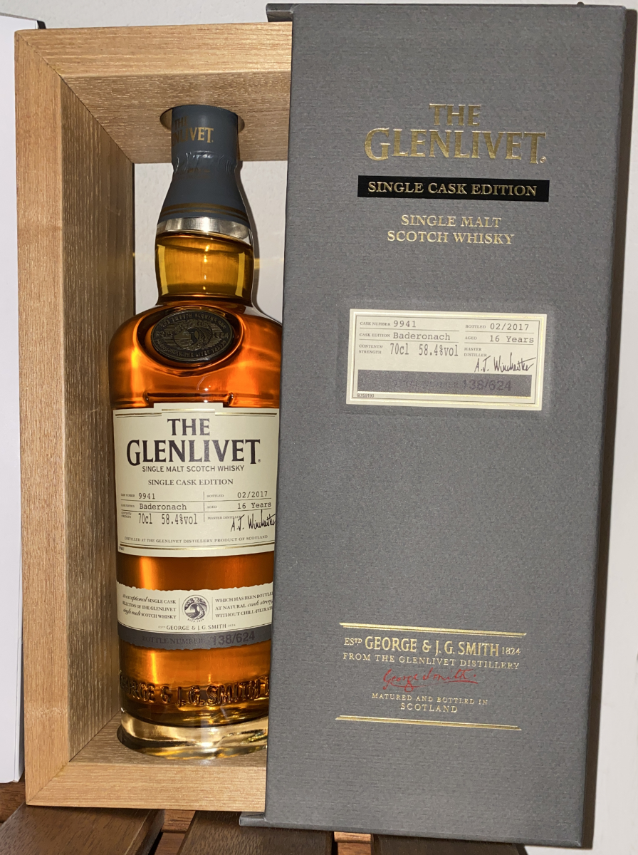 Glenlivet 16 Years Old Single Cask Edition