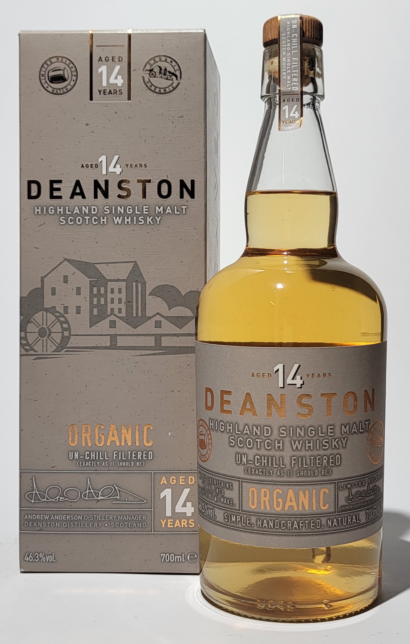 Deanston 14 Years Old Organic