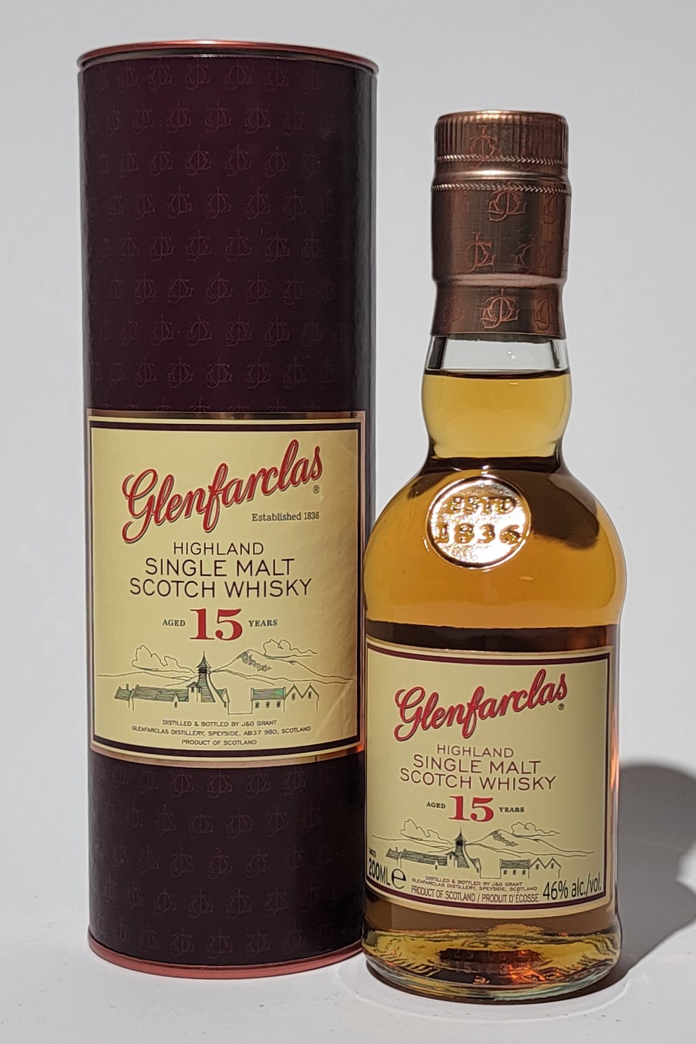 Glenfarclas 15 Years Old - Mini 