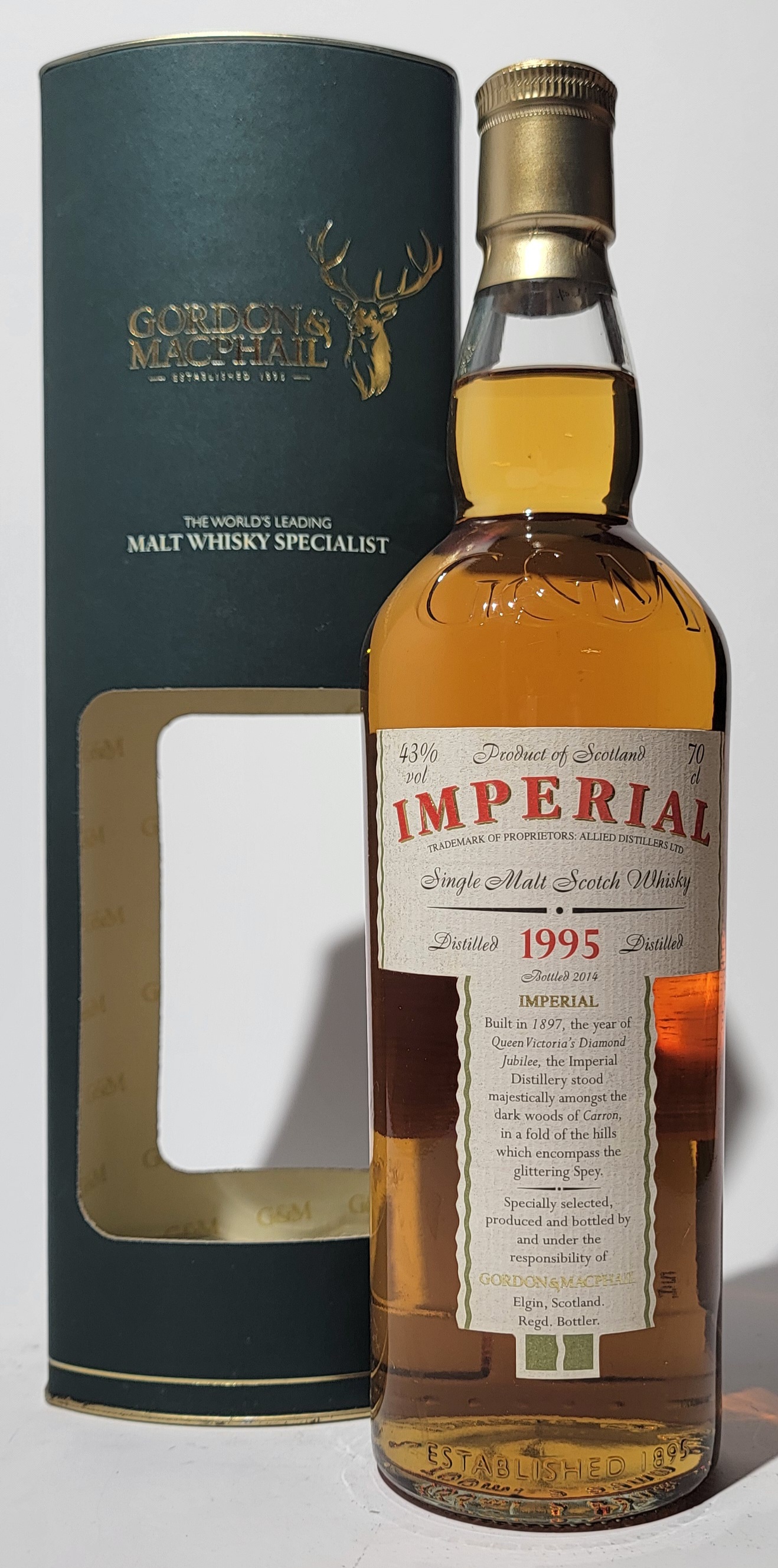 Gordon & MacPhail Imperial 1995 19 Years Old