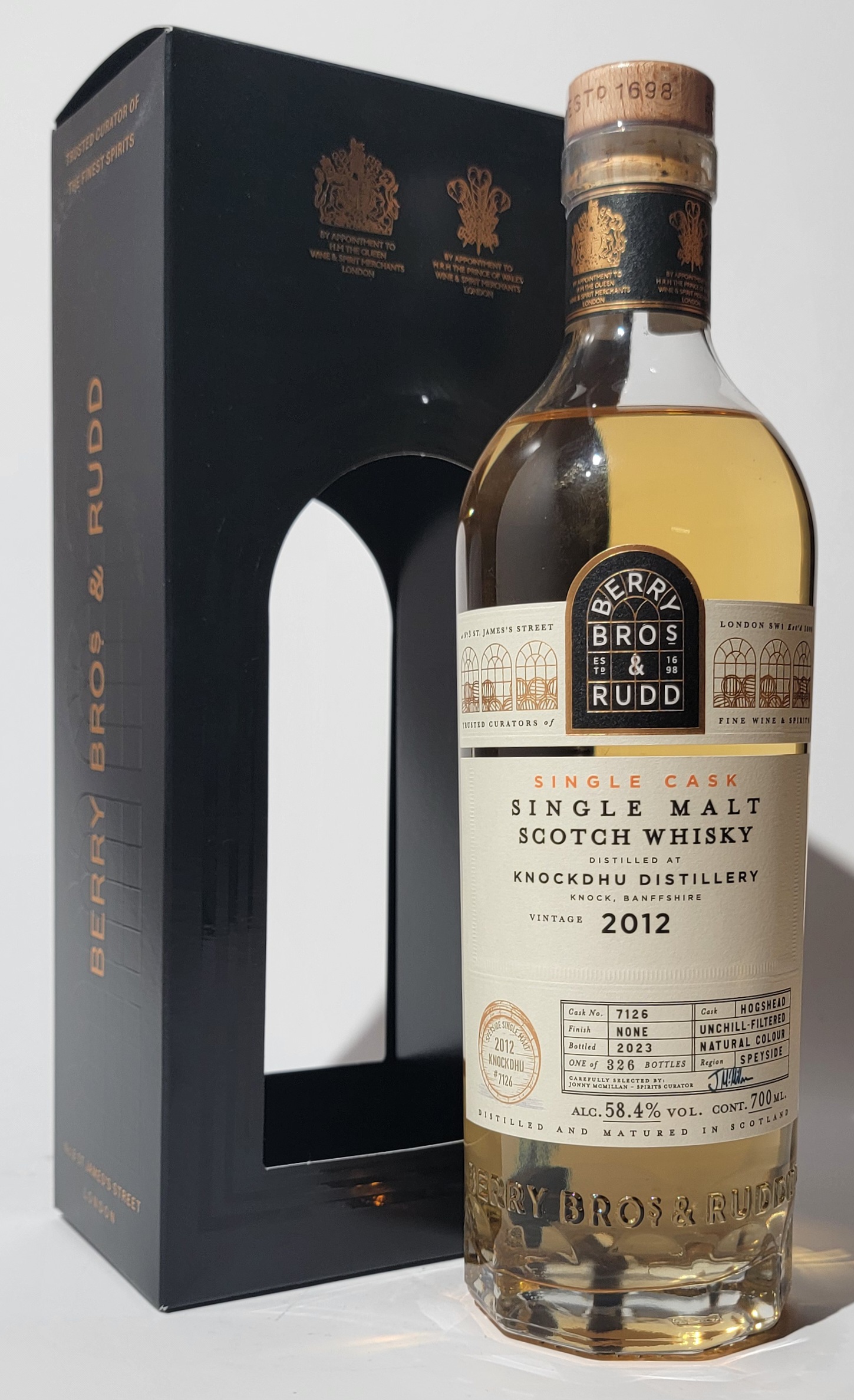 Berry Bros. & Rudd Knockdhu 2012 11 Years Old